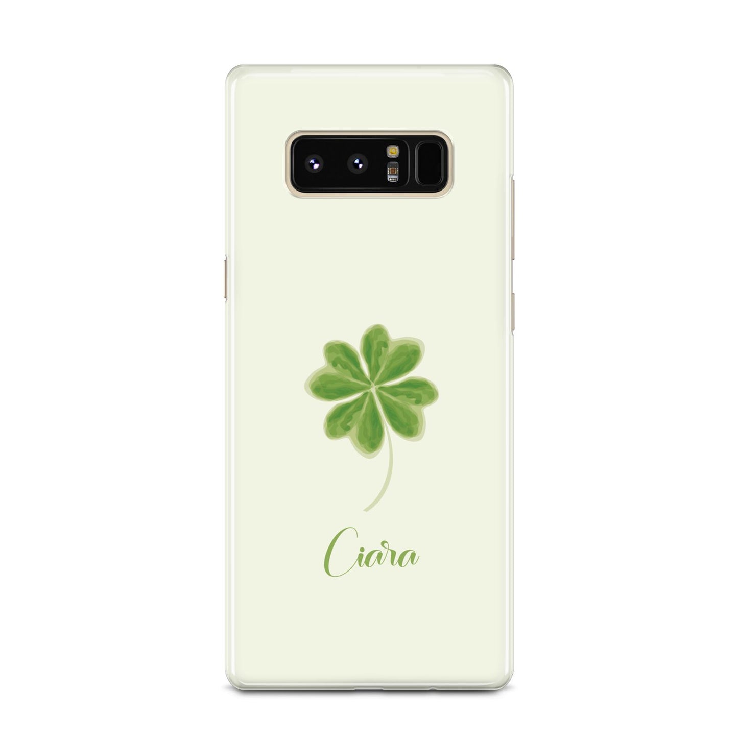 Watercolour Shamrock Custom Samsung Galaxy Note 8 Case