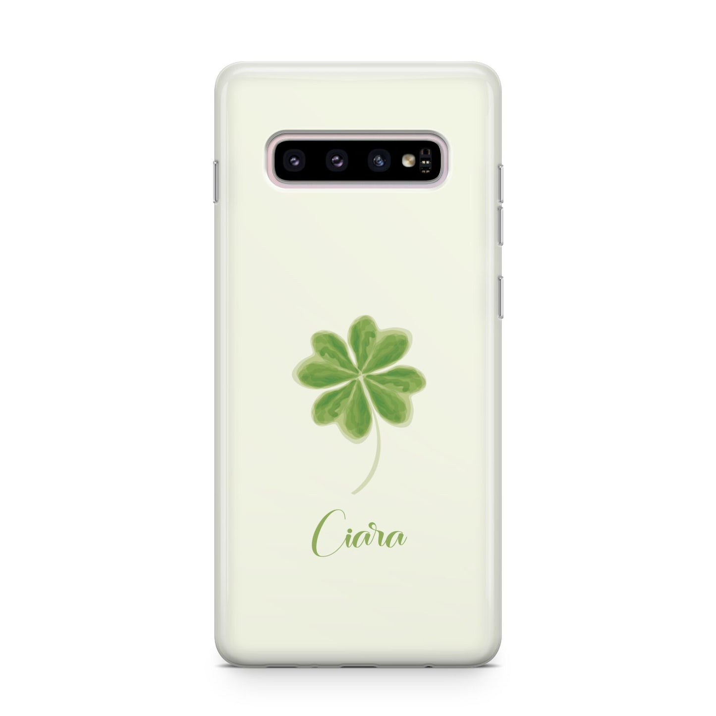 Watercolour Shamrock Custom Samsung Galaxy S10 Plus Case