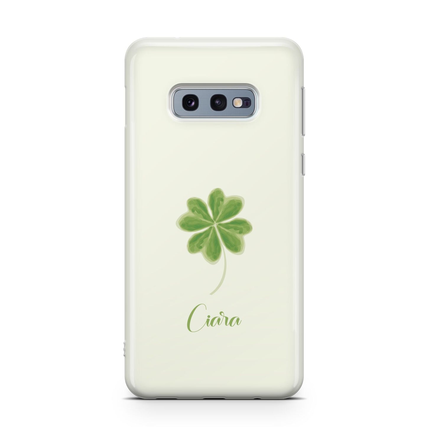 Watercolour Shamrock Custom Samsung Galaxy S10E Case