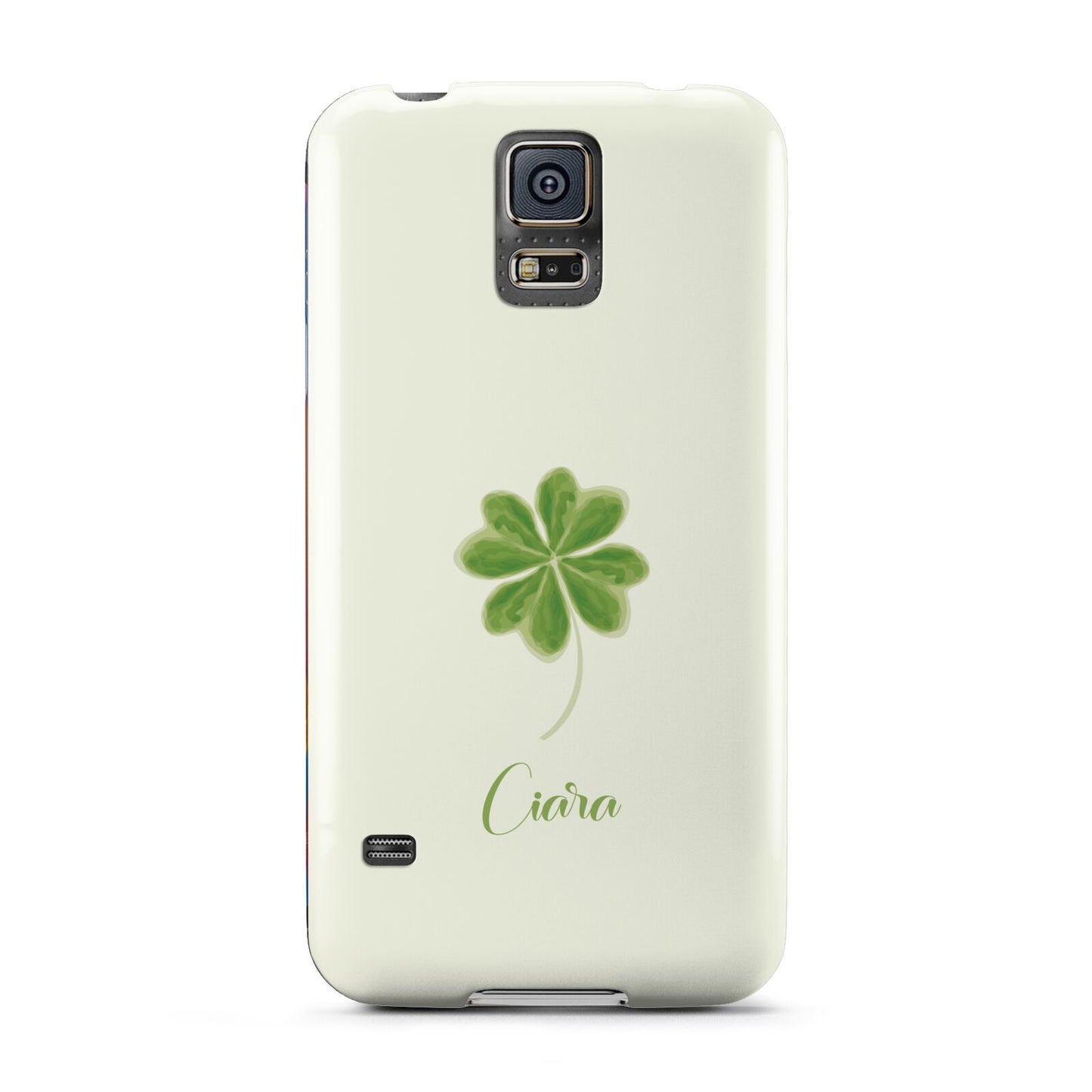 Watercolour Shamrock Custom Samsung Galaxy S5 Case