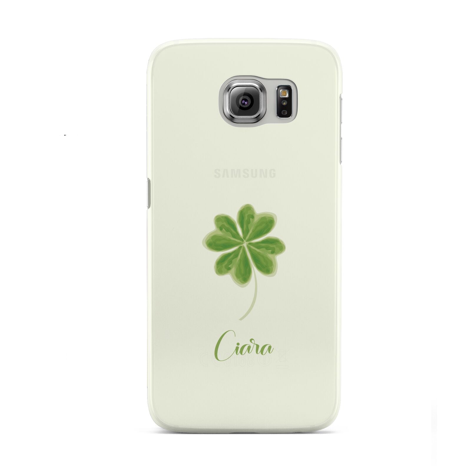 Watercolour Shamrock Custom Samsung Galaxy S6 Case