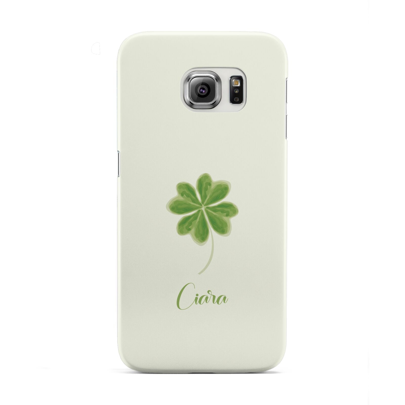 Watercolour Shamrock Custom Samsung Galaxy S6 Edge Case