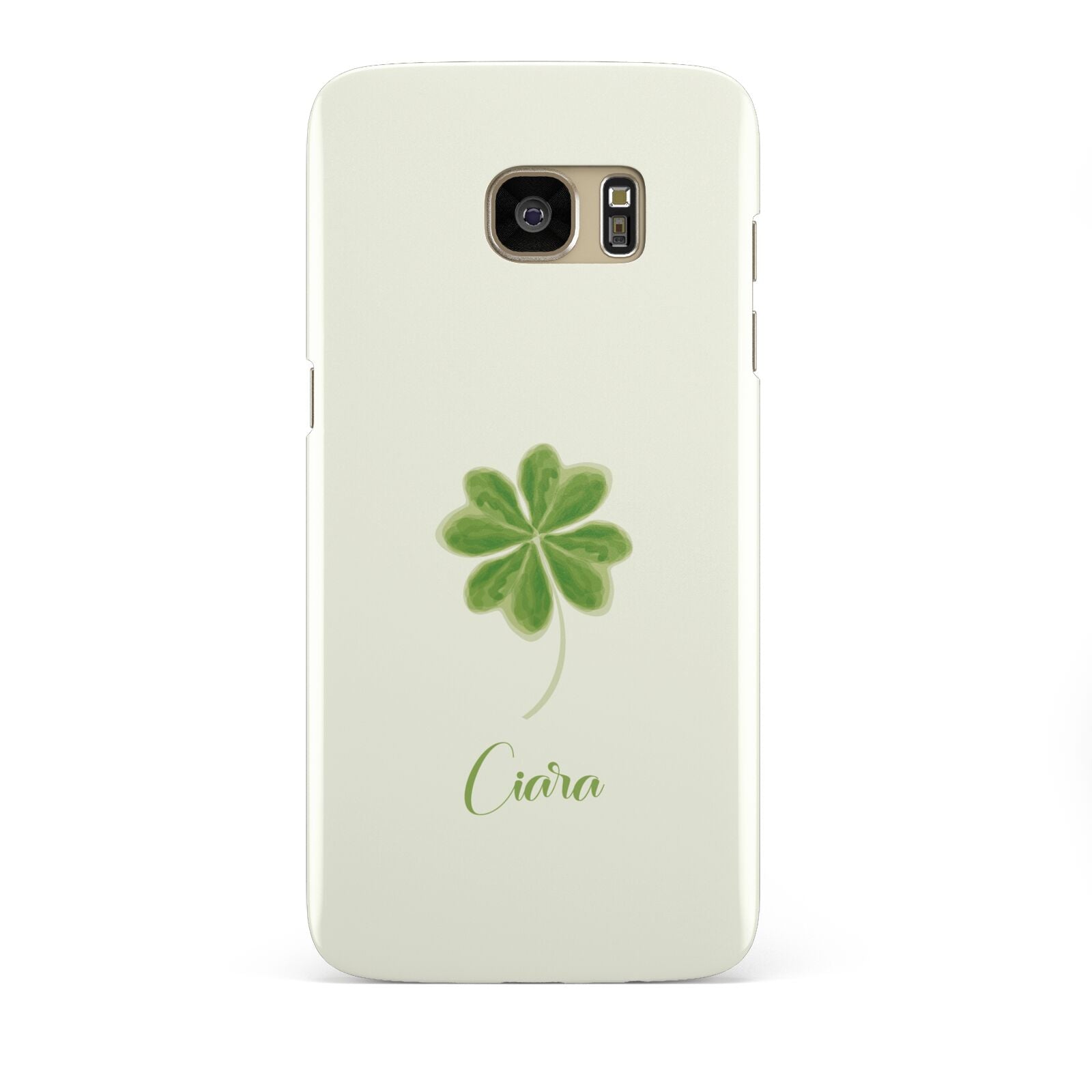 Watercolour Shamrock Custom Samsung Galaxy S7 Edge Case