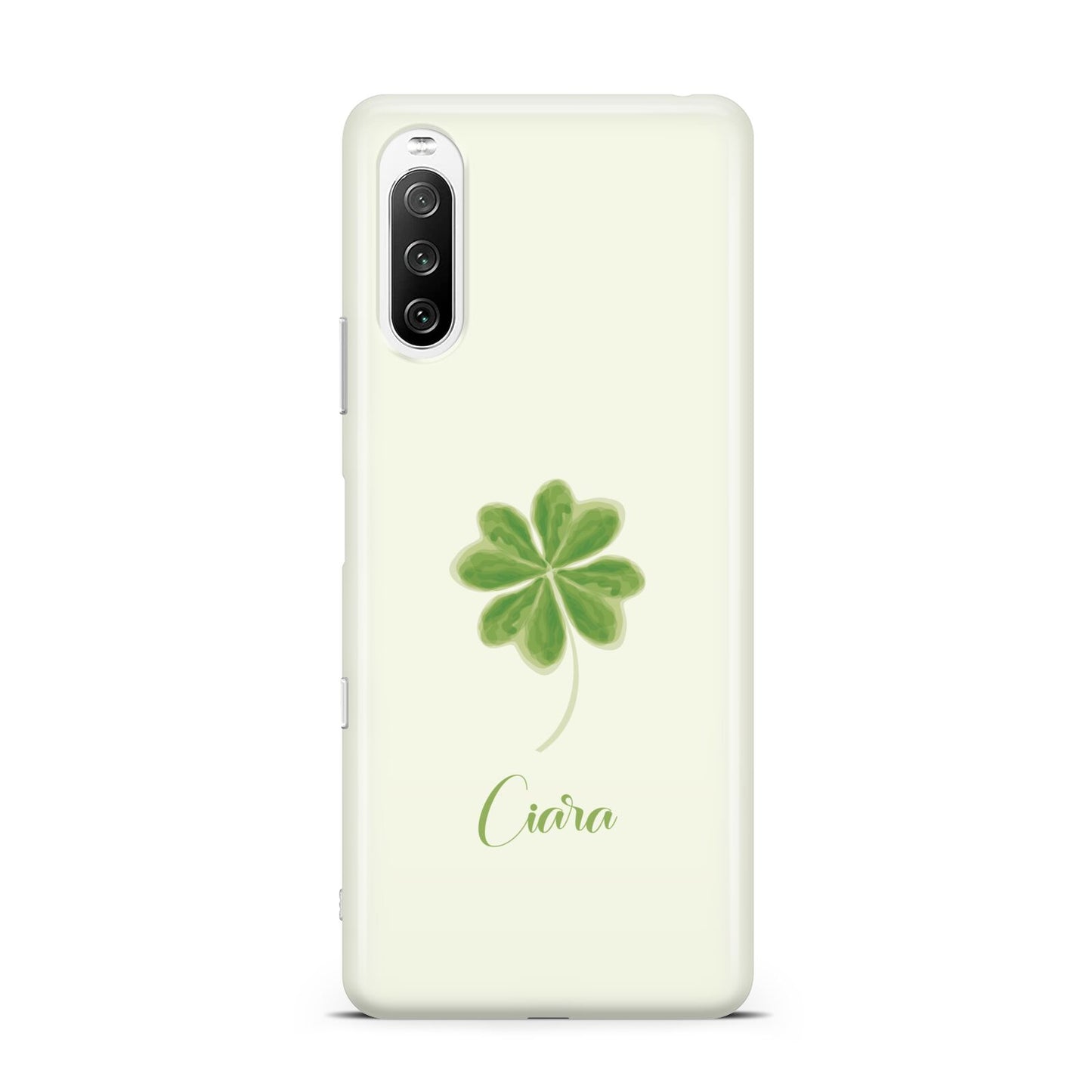 Watercolour Shamrock Custom Sony Xperia 10 III Case