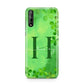 Watercolour Shamrock Pattern Name Huawei Enjoy 10s Phone Case