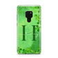 Watercolour Shamrock Pattern Name Huawei Mate 20 Phone Case