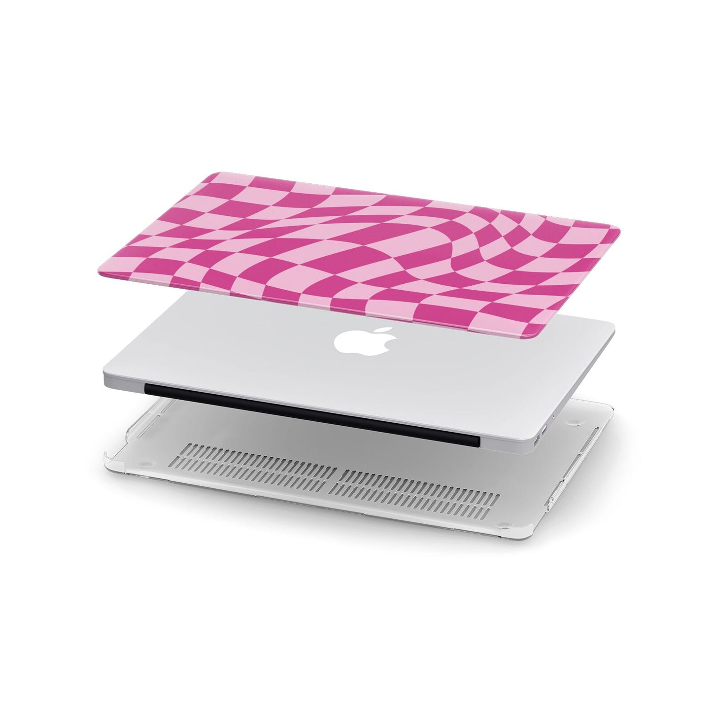 Wavy Check Apple MacBook Case in Detail