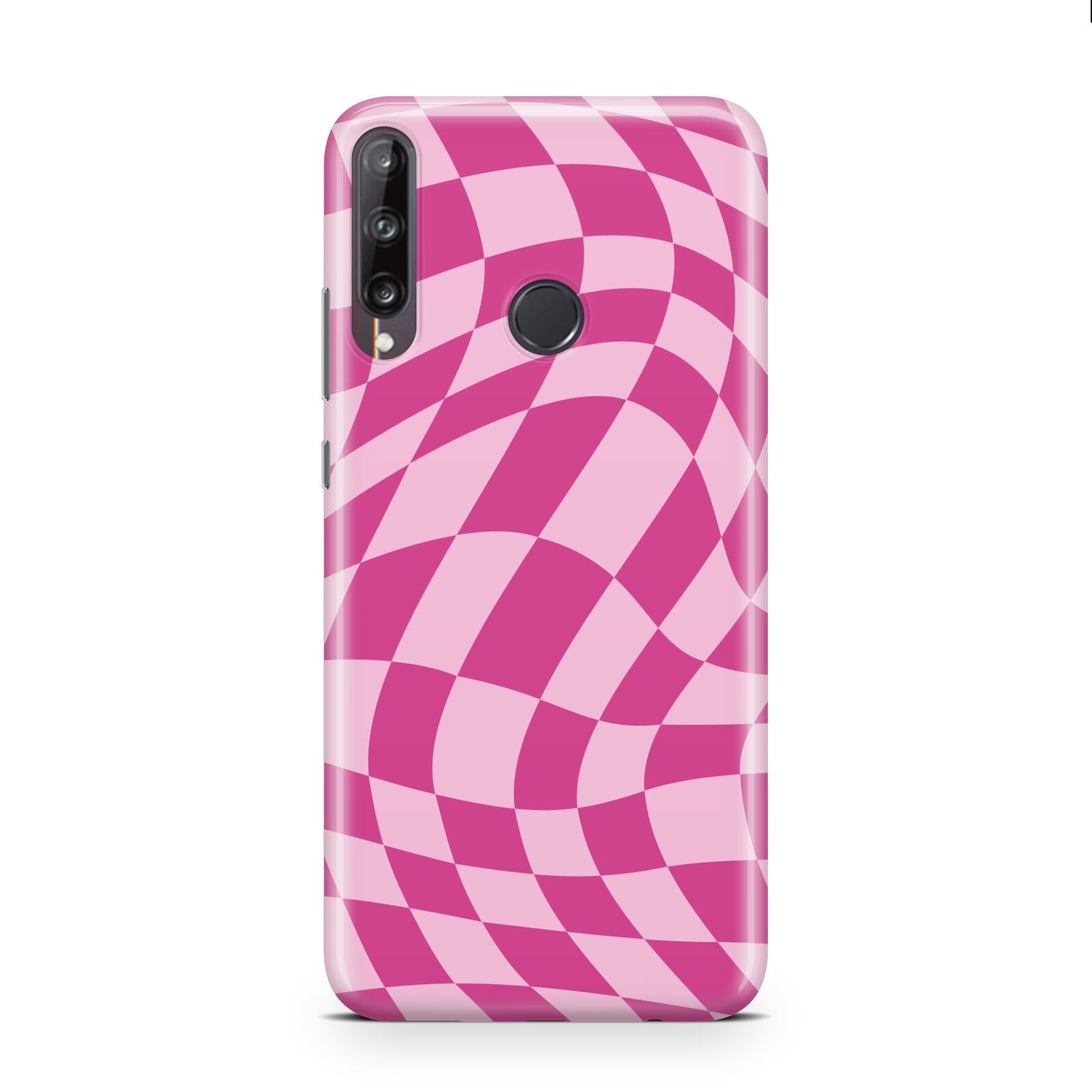 Wavy Check Huawei P40 Lite E Phone Case