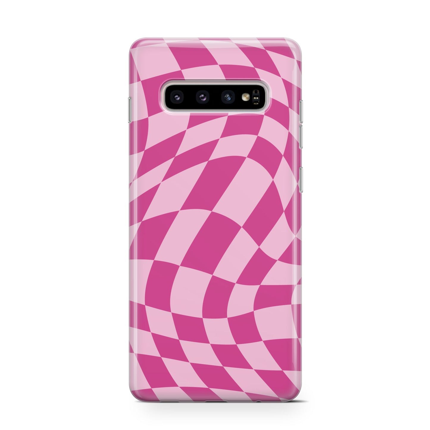 Wavy Check Samsung Galaxy S10 Case