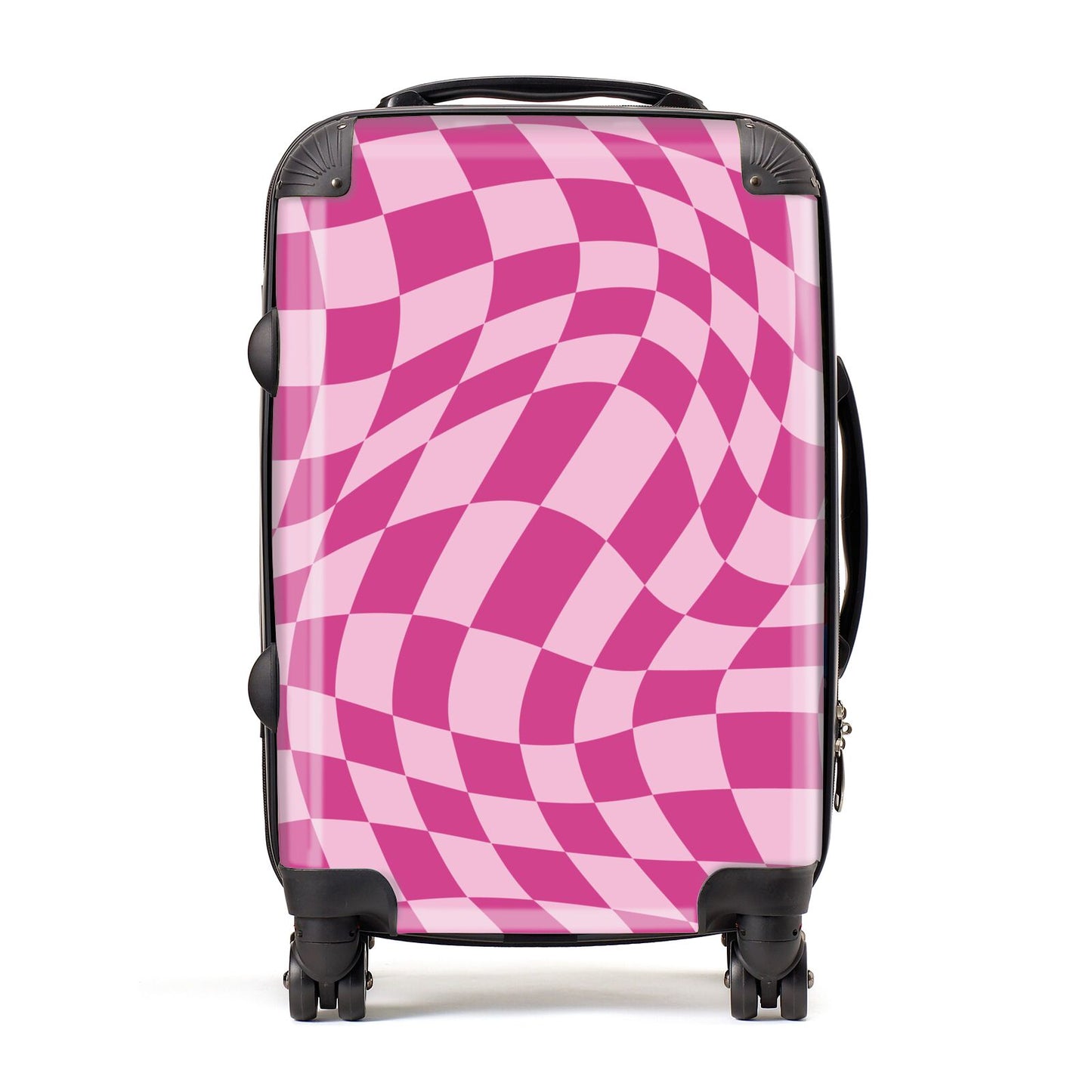 Wavy Check Suitcase