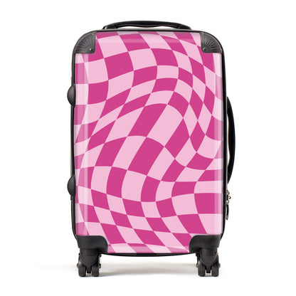 Wavy Check Suitcase