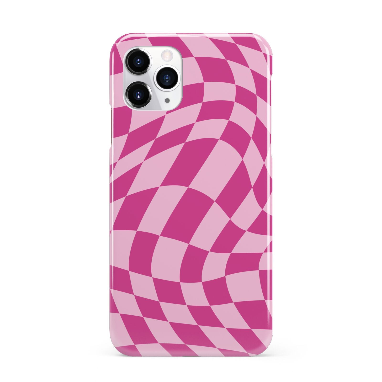 Wavy Check iPhone 11 Pro 3D Snap Case