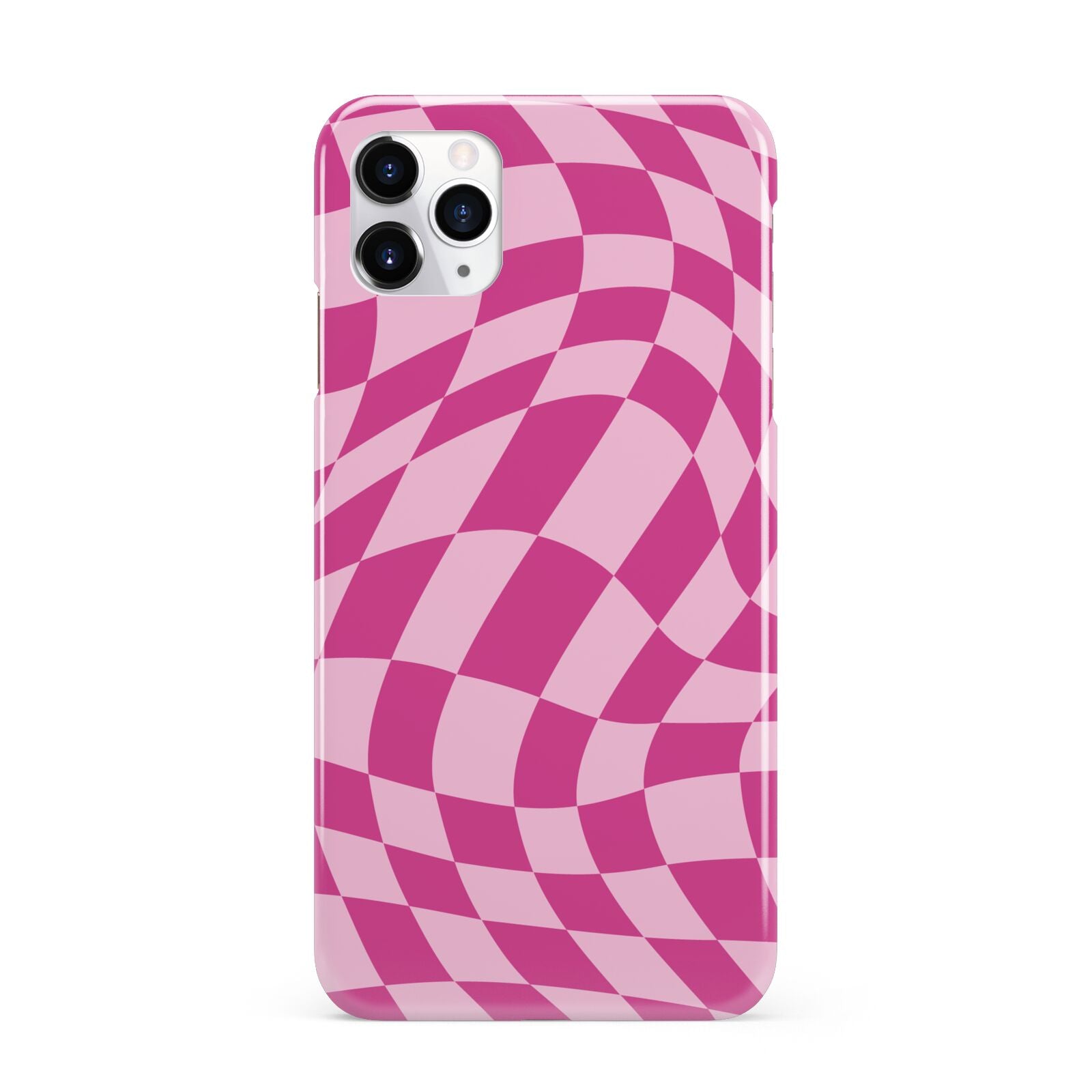 Wavy Check iPhone 11 Pro Max 3D Snap Case