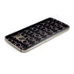 Wavy Name Samsung Galaxy Case Top Cutout