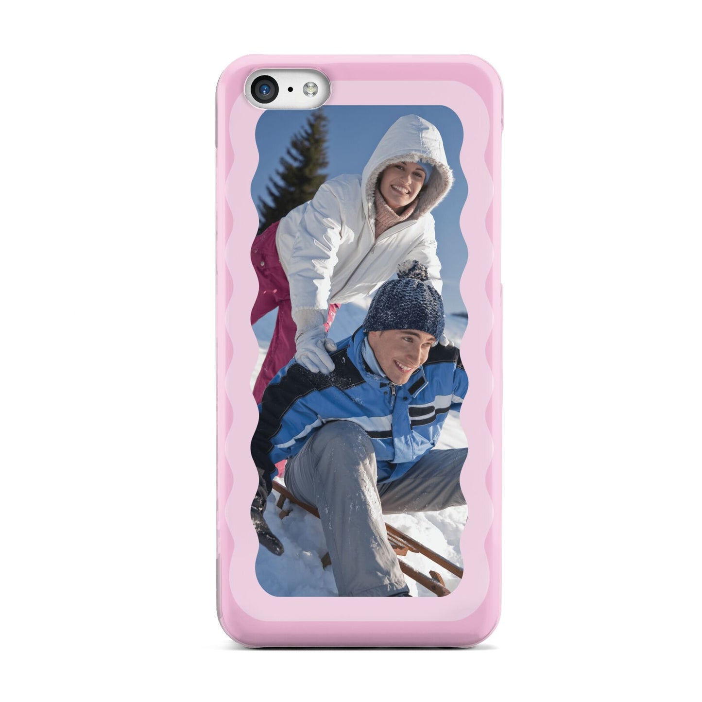 Wavy Photo Border Apple iPhone 5c Case