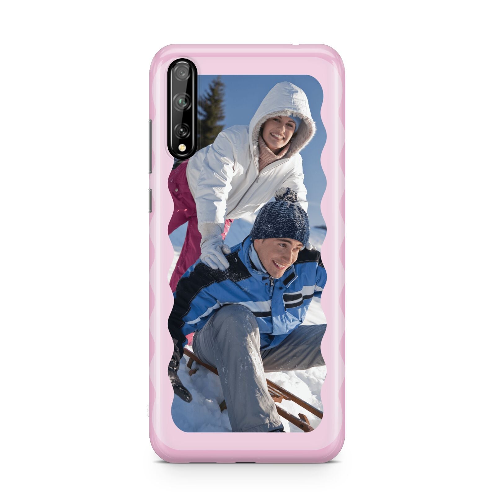 Wavy Photo Border Huawei Enjoy 10s Phone Case