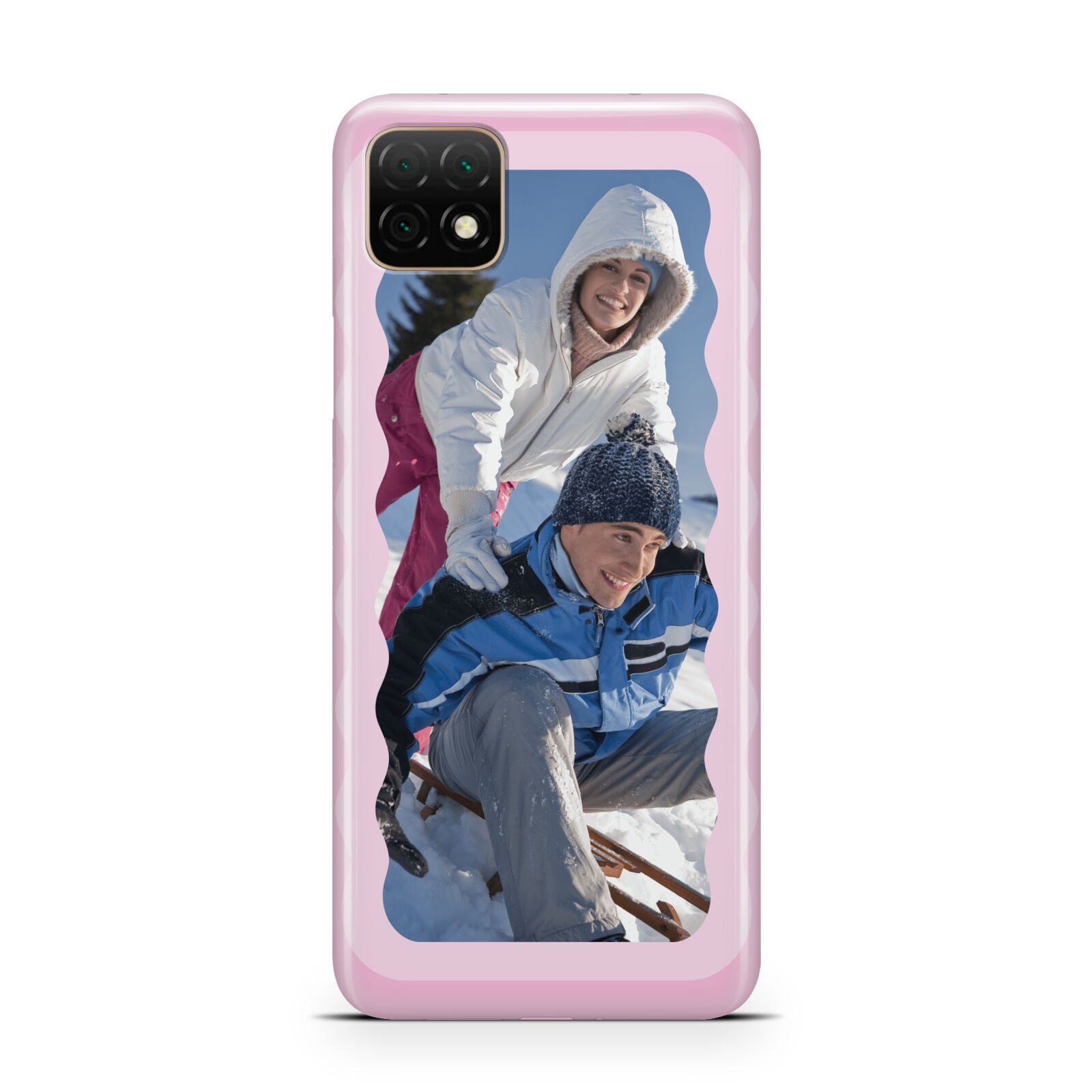 Wavy Photo Border Huawei Enjoy 20 Phone Case