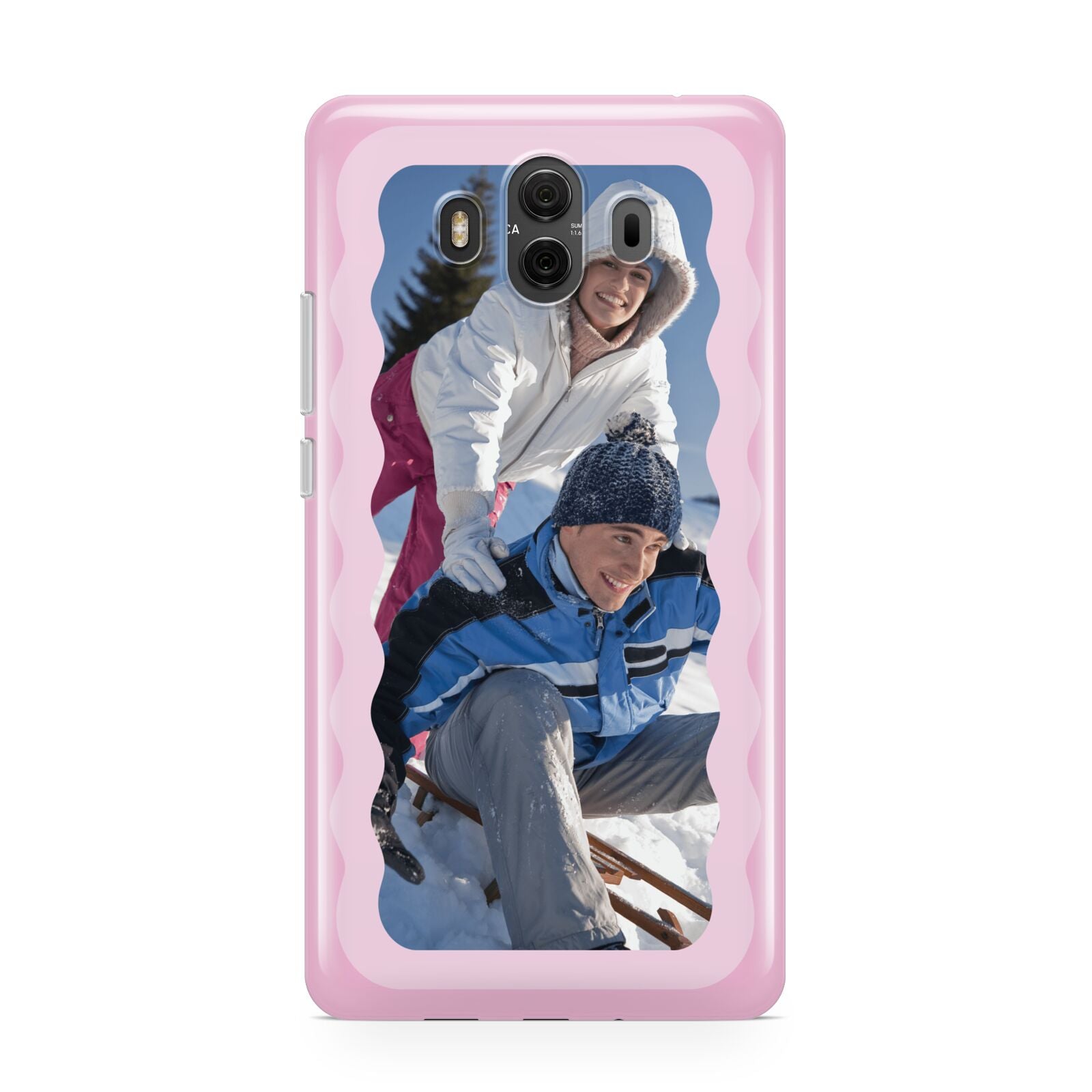 Wavy Photo Border Huawei Mate 10 Protective Phone Case