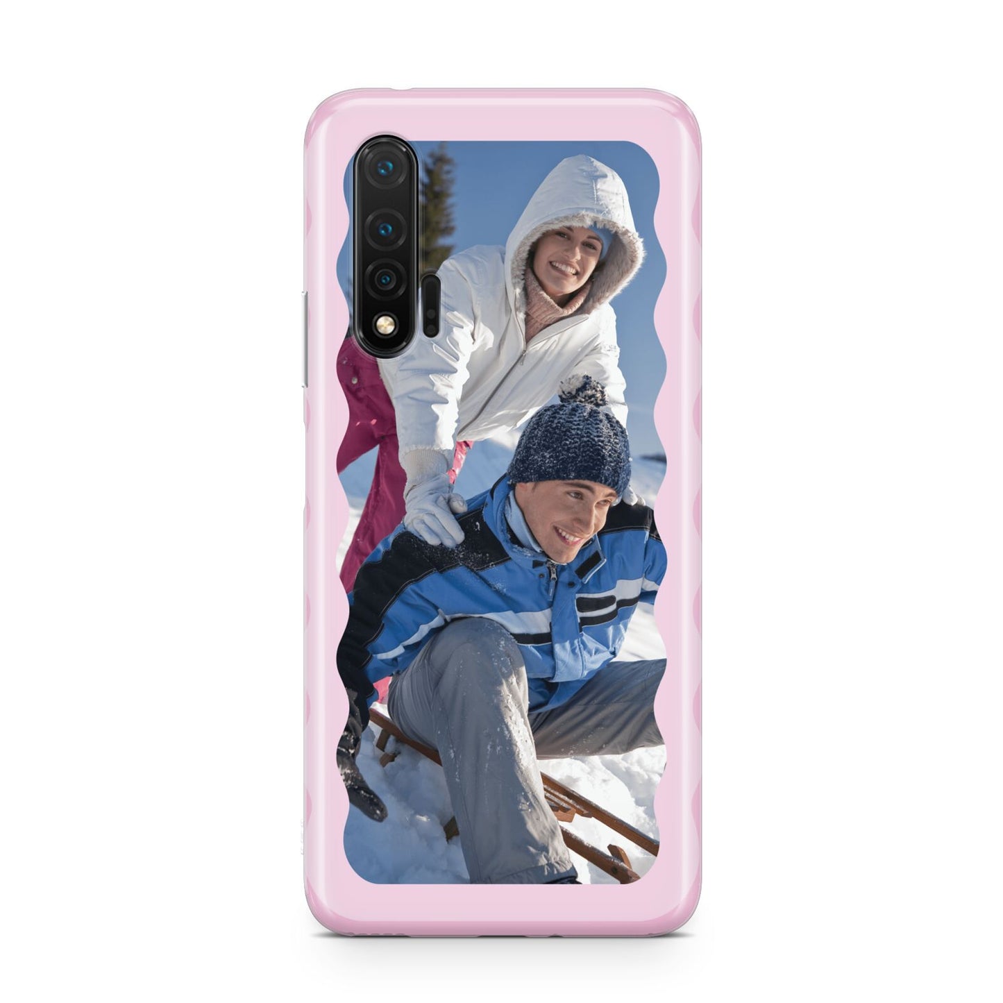 Wavy Photo Border Huawei Nova 6 Phone Case