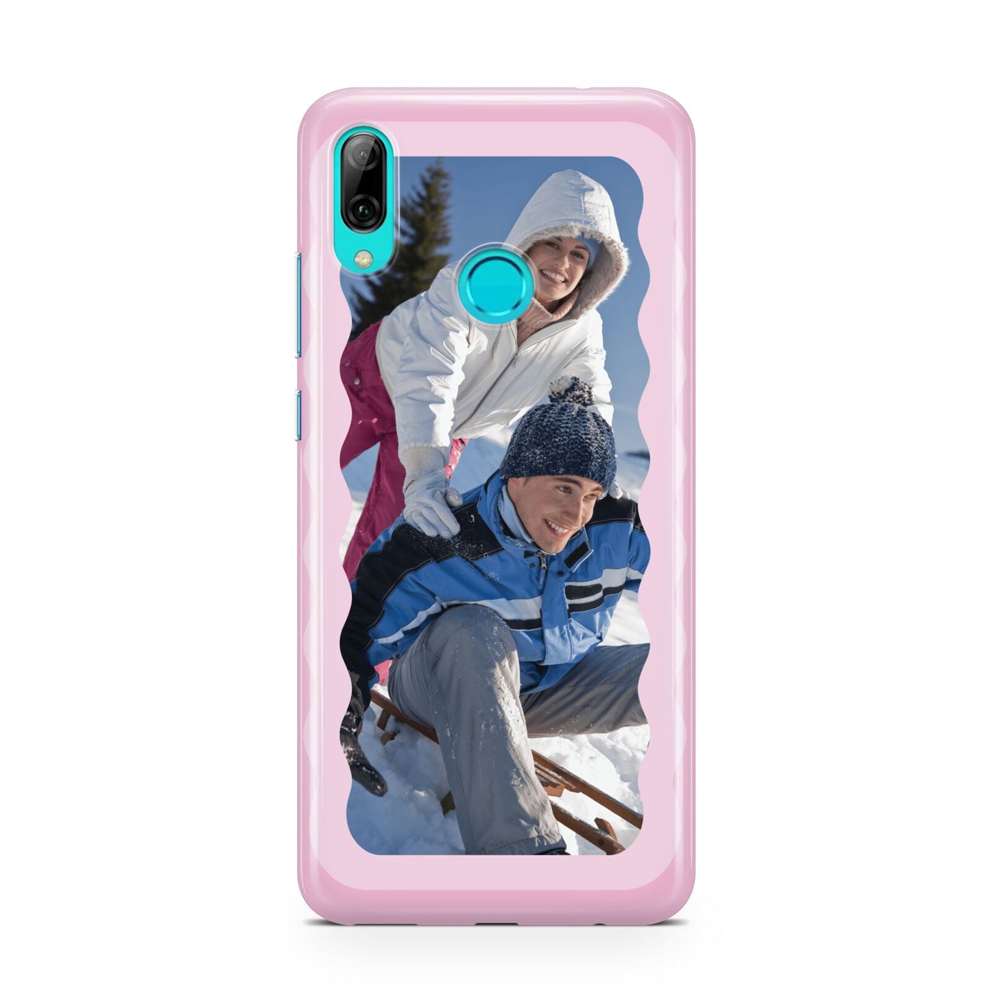 Wavy Photo Border Huawei P Smart 2019 Case