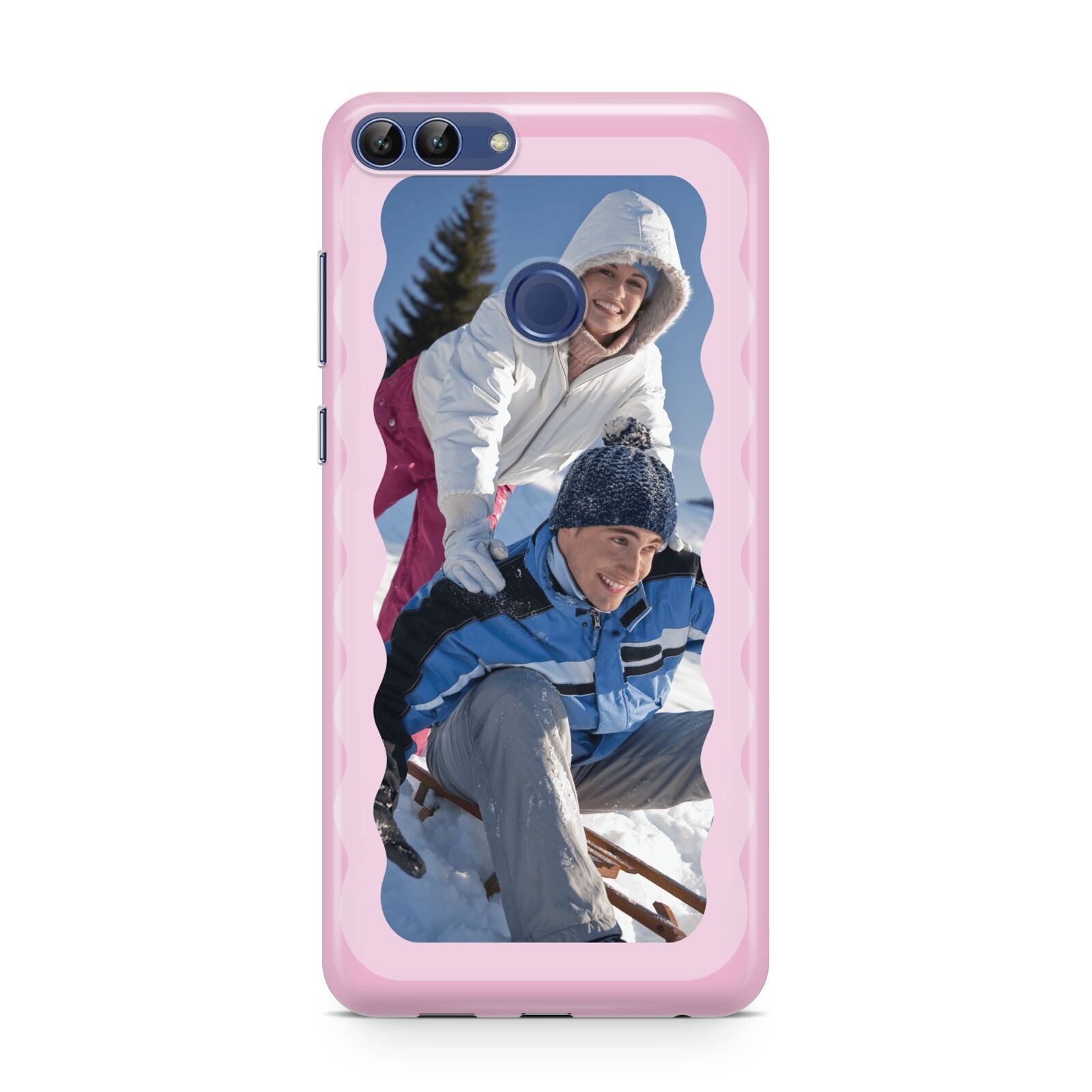 Wavy Photo Border Huawei P Smart Case