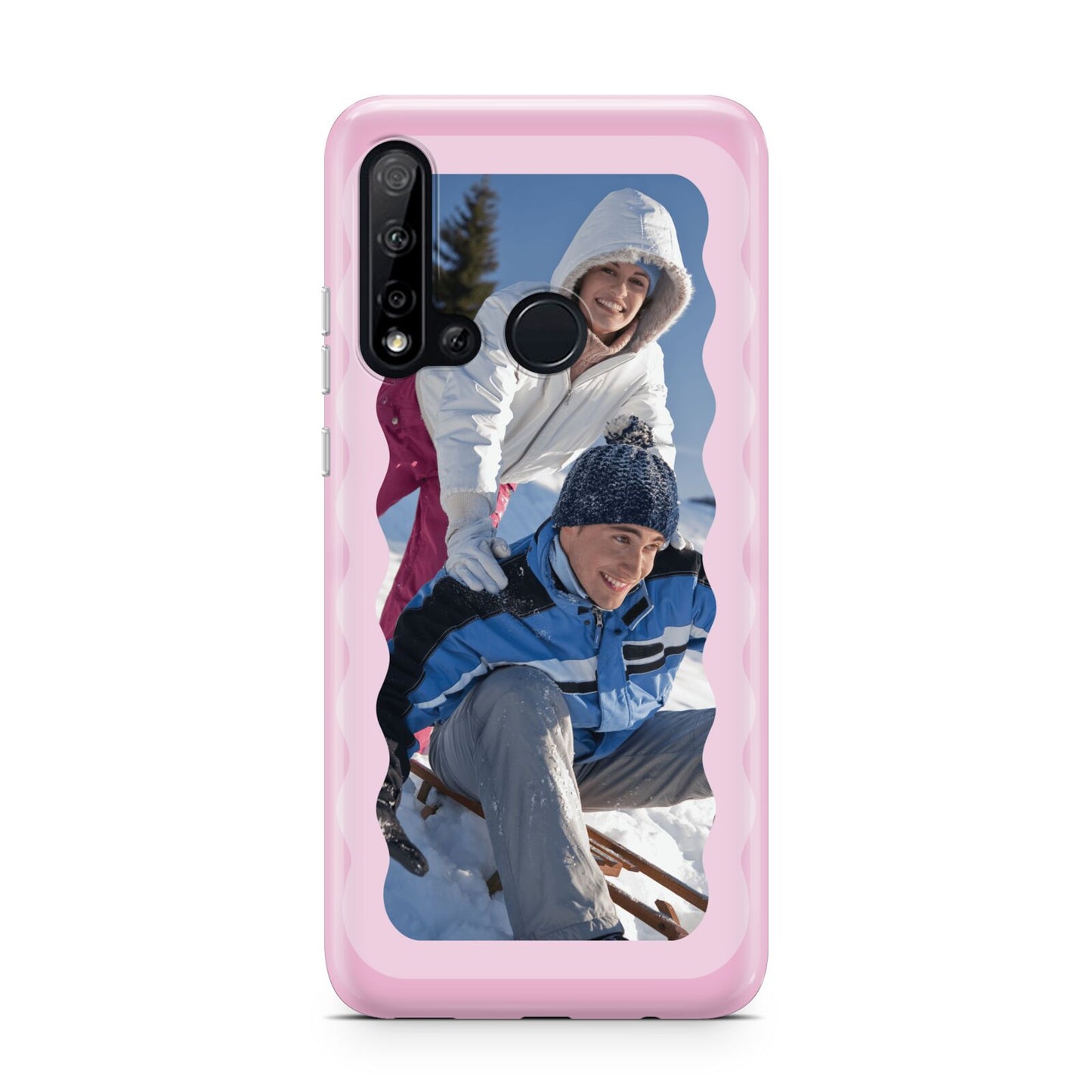 Wavy Photo Border Huawei P20 Lite 5G Phone Case