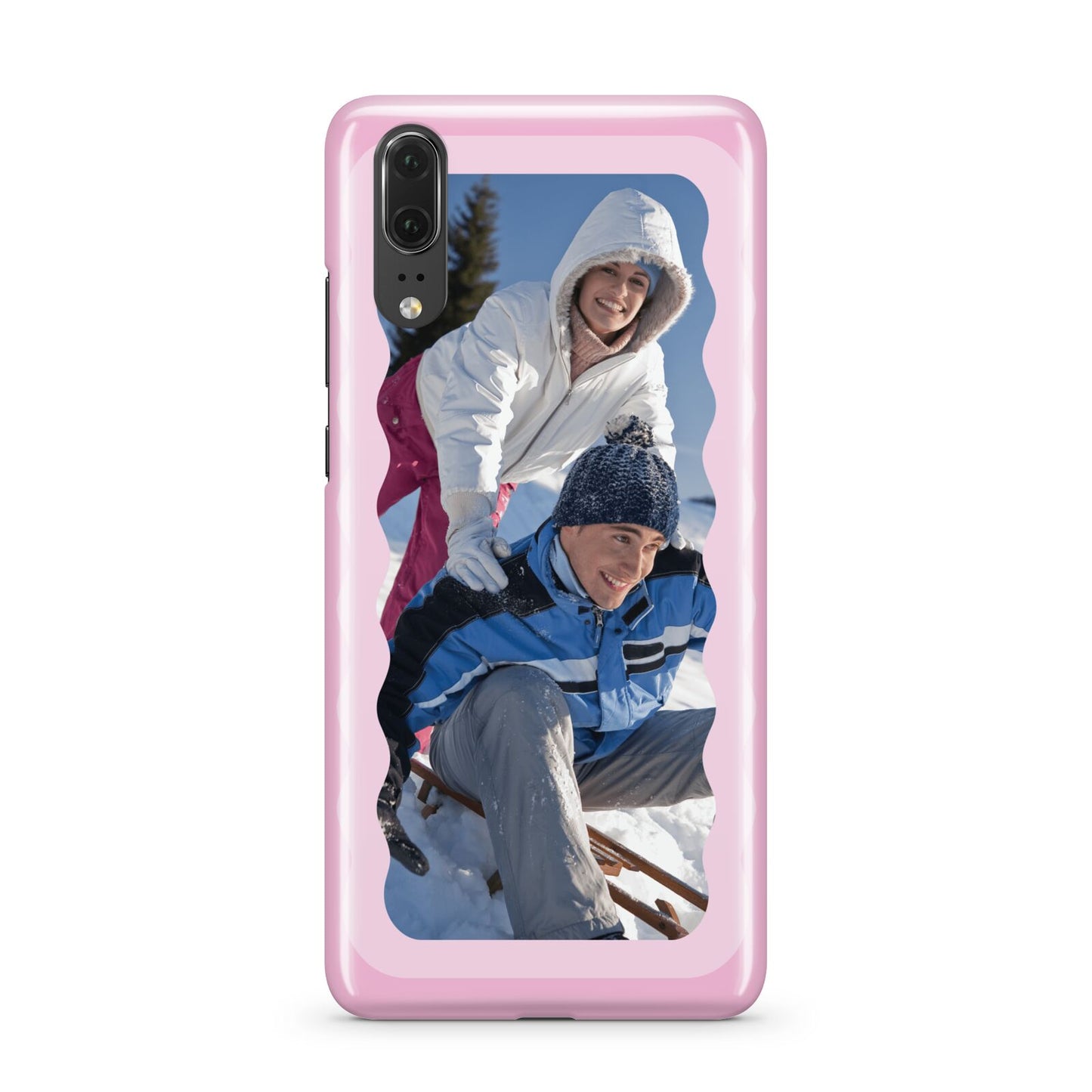 Wavy Photo Border Huawei P20 Phone Case