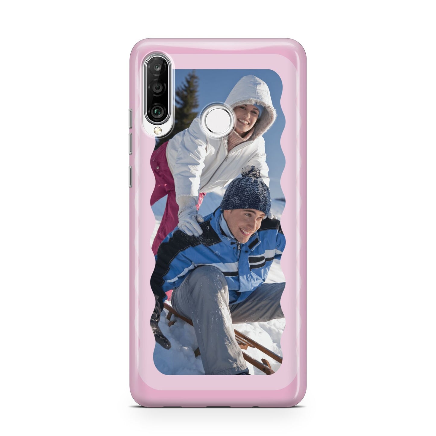 Wavy Photo Border Huawei P30 Lite Phone Case