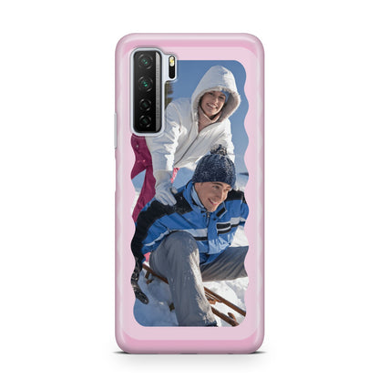 Wavy Photo Border Huawei P40 Lite 5G Phone Case