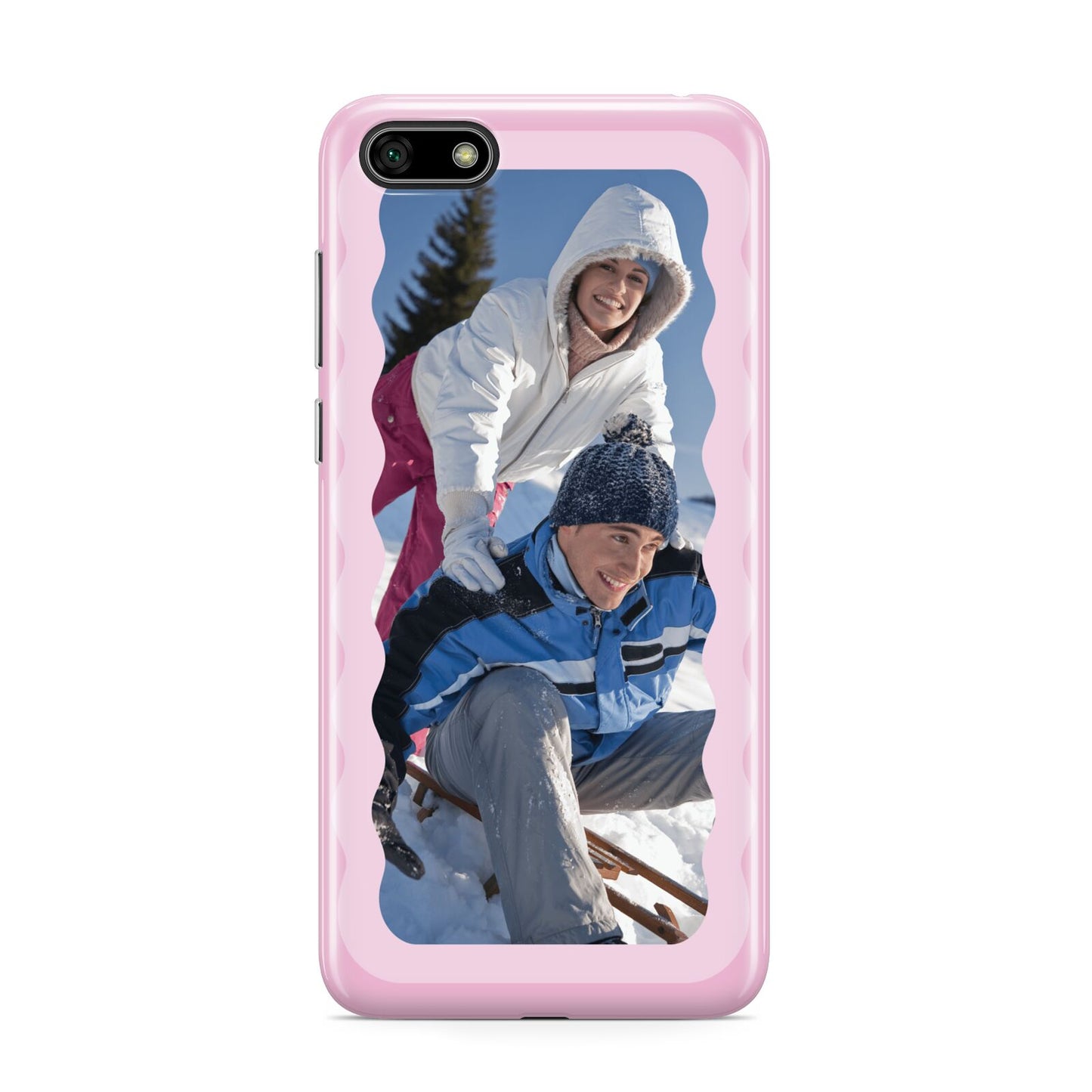 Wavy Photo Border Huawei Y5 Prime 2018 Phone Case