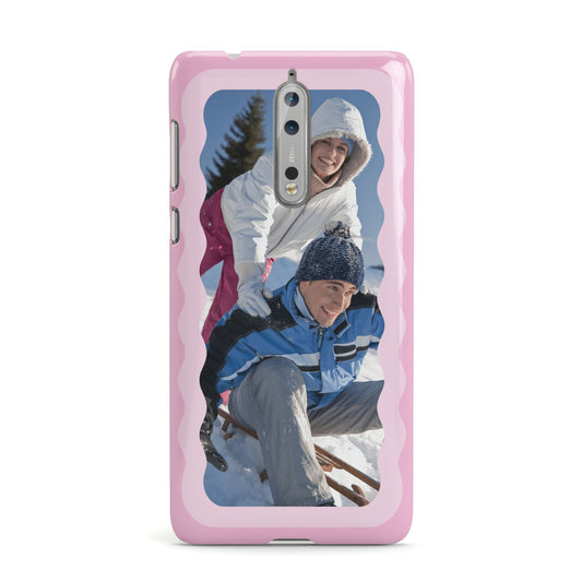 Wavy Photo Border Nokia Case