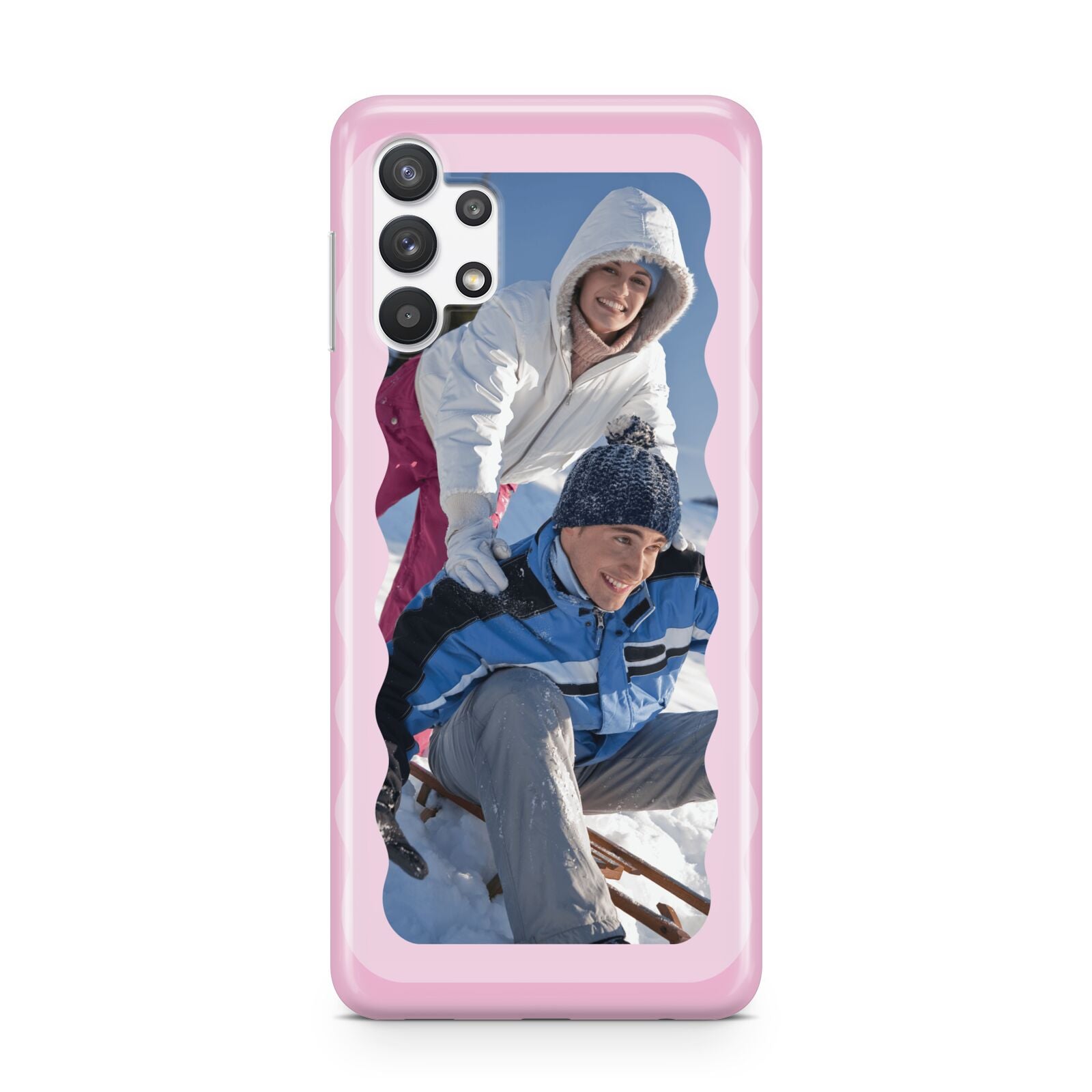 Wavy Photo Border Samsung A32 5G Case