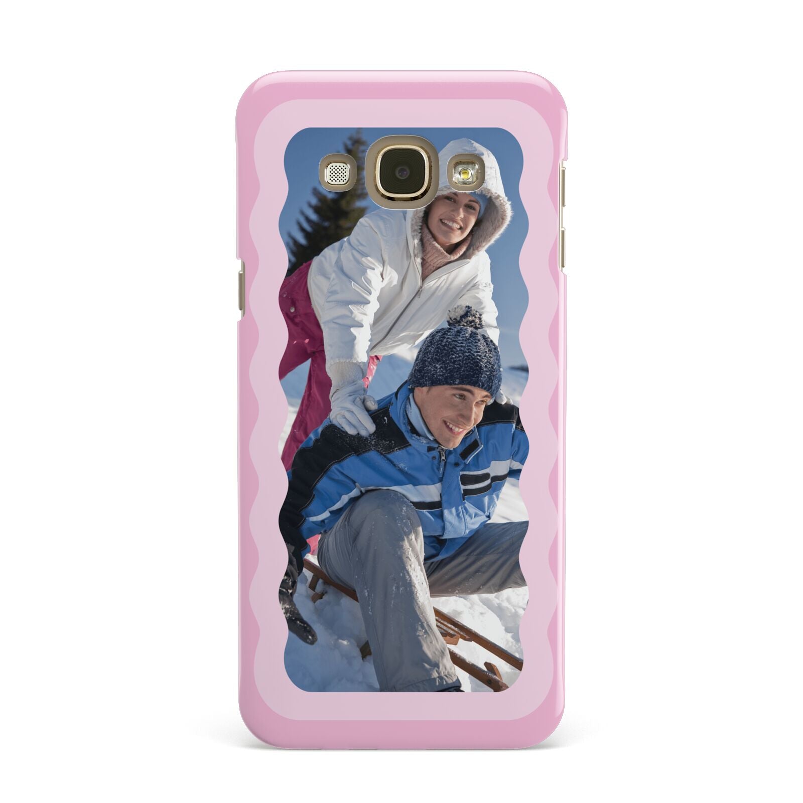 Wavy Photo Border Samsung Galaxy A8 Case