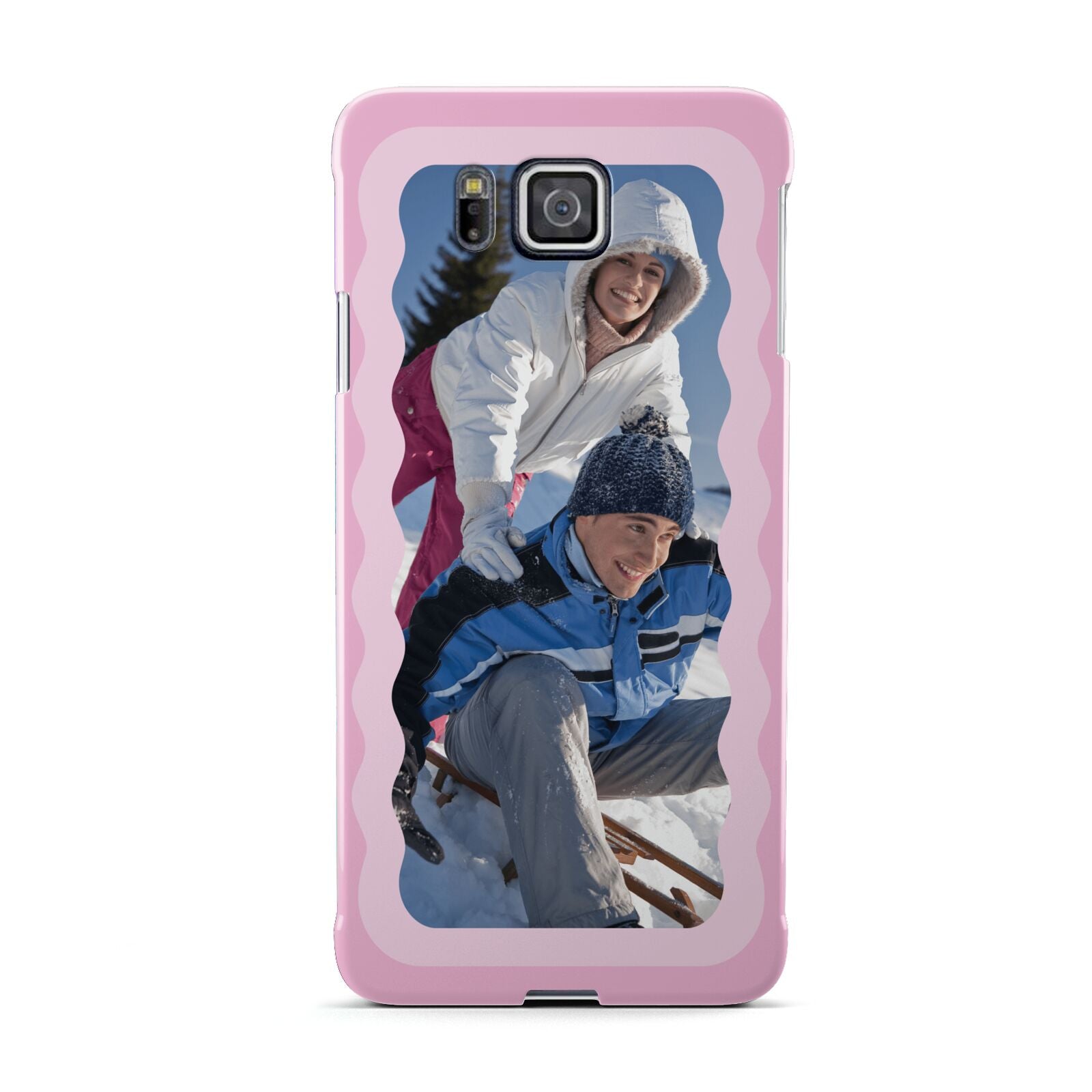 Wavy Photo Border Samsung Galaxy Alpha Case