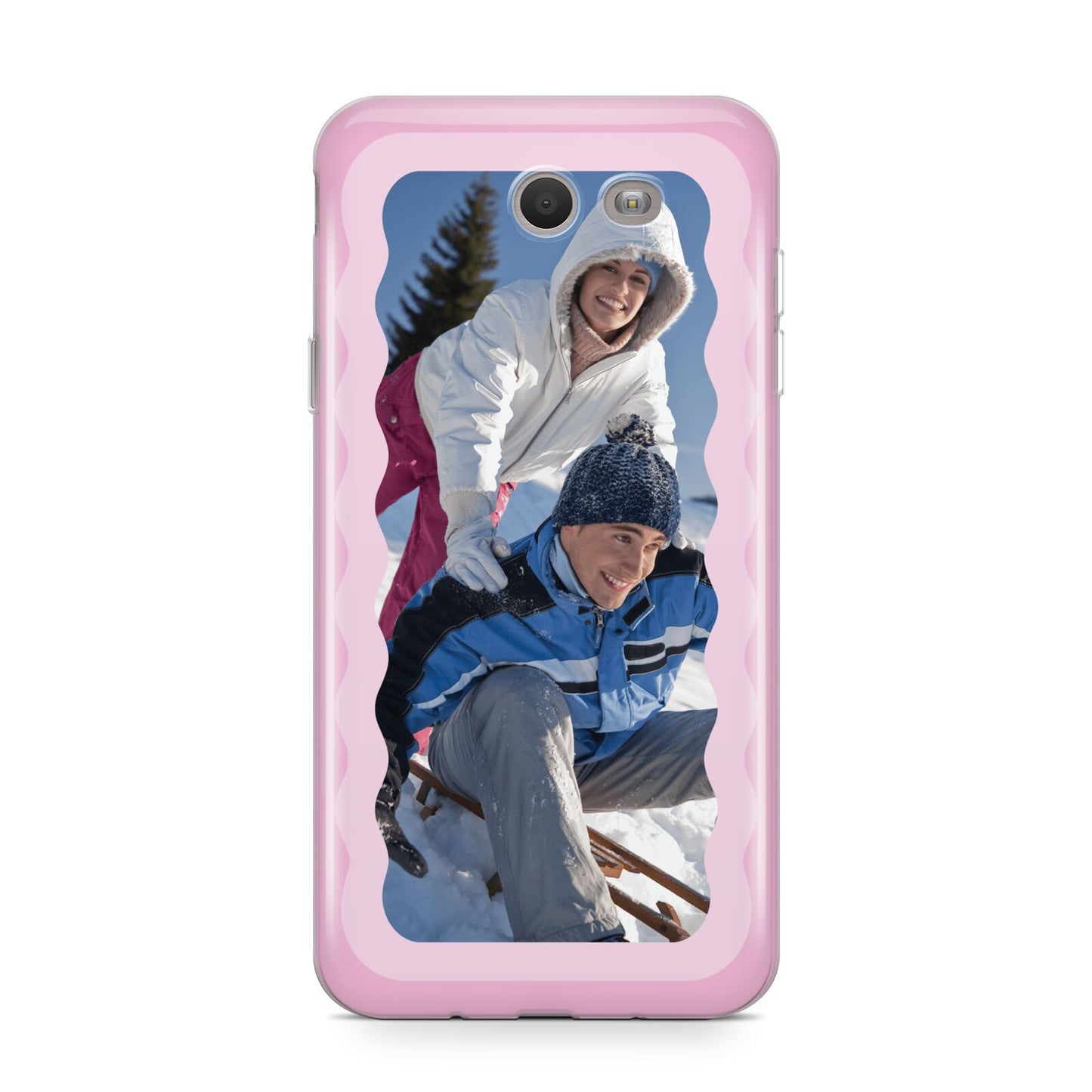 Wavy Photo Border Samsung Galaxy J7 2017 Case