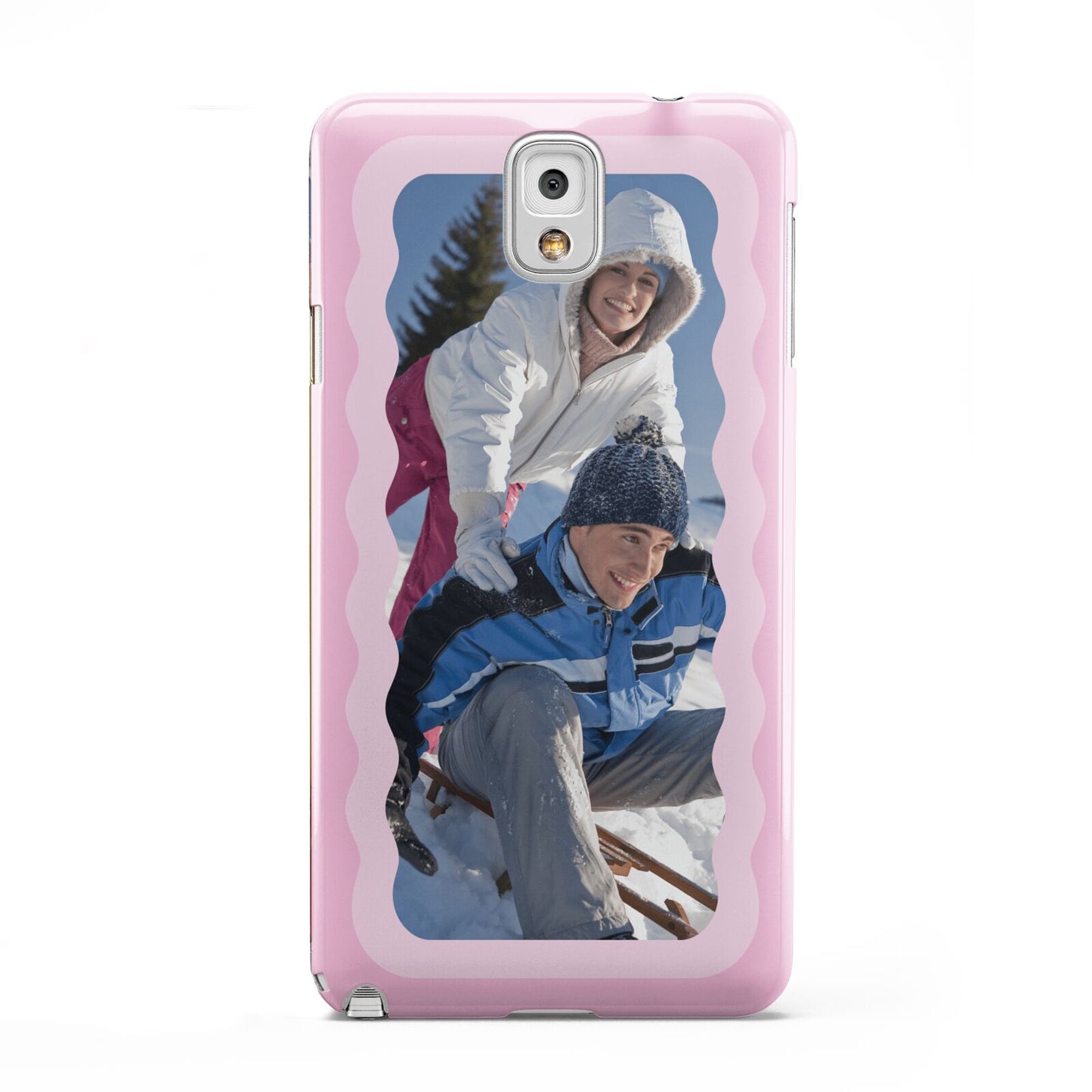 Wavy Photo Border Samsung Galaxy Note 3 Case