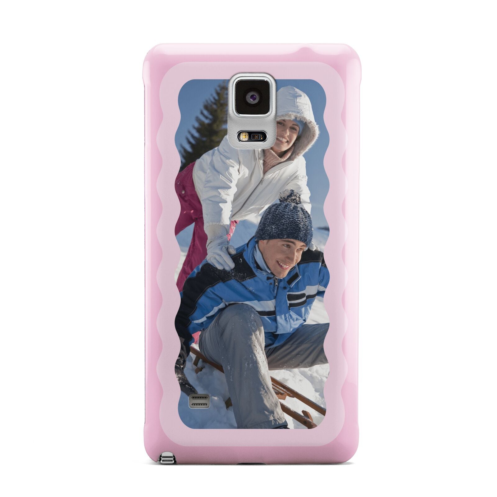 Wavy Photo Border Samsung Galaxy Note 4 Case