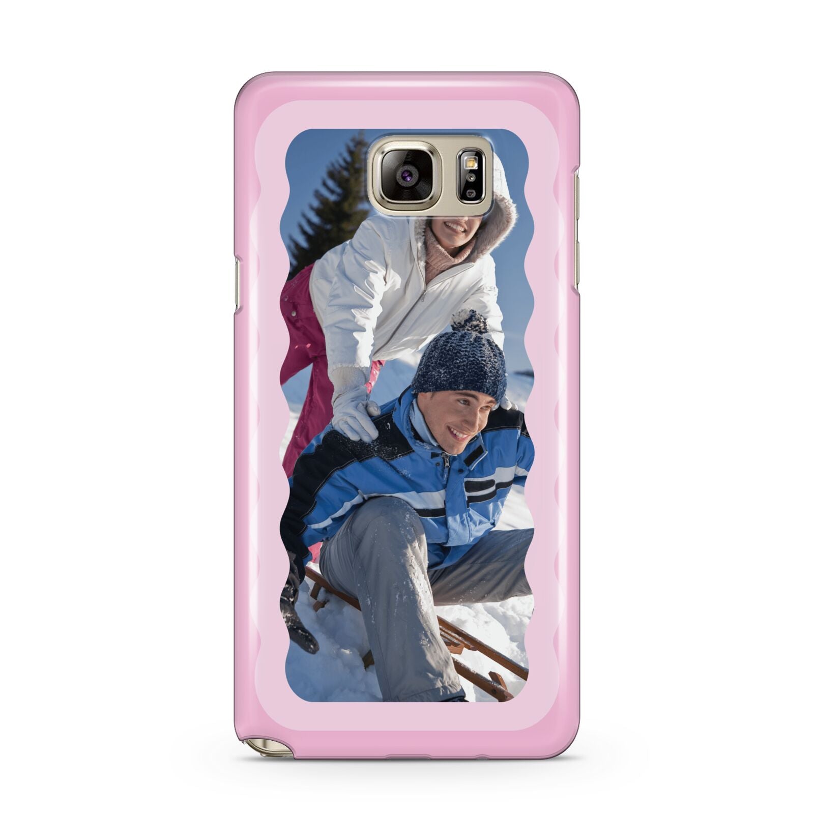 Wavy Photo Border Samsung Galaxy Note 5 Case