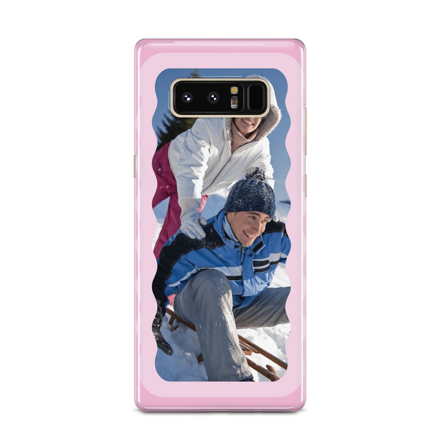 Wavy Photo Border Samsung Galaxy Note 8 Case