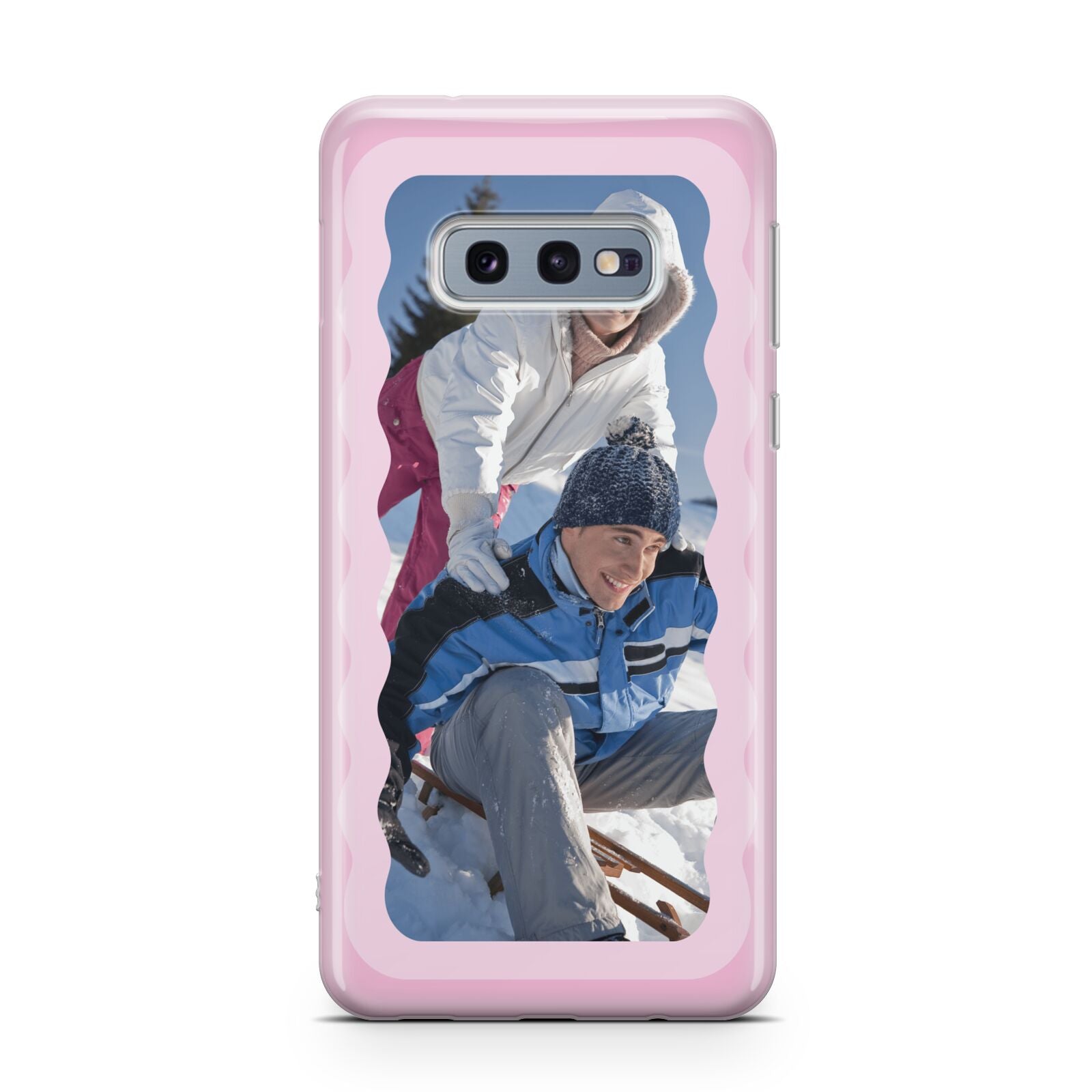 Wavy Photo Border Samsung Galaxy S10E Case