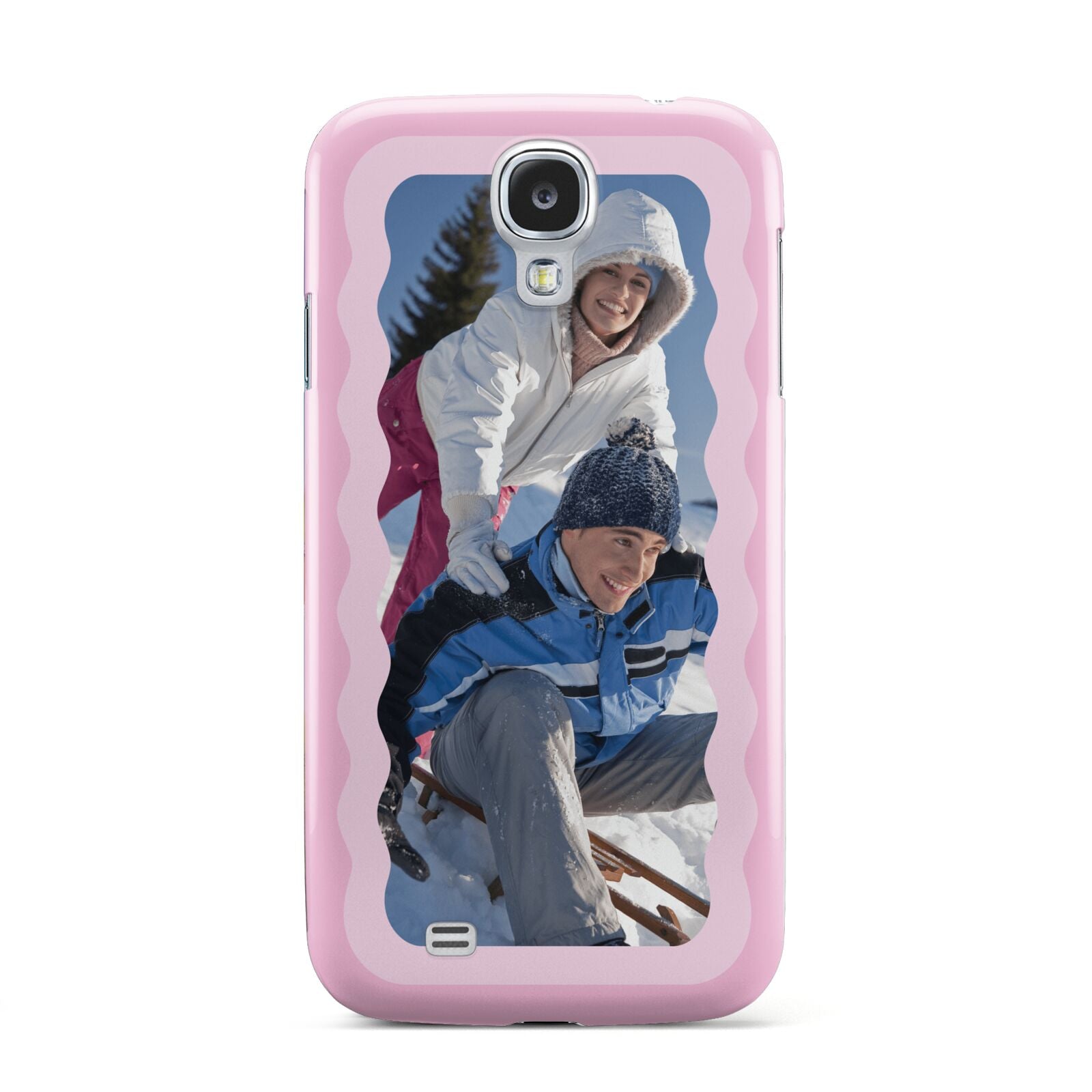 Wavy Photo Border Samsung Galaxy S4 Case