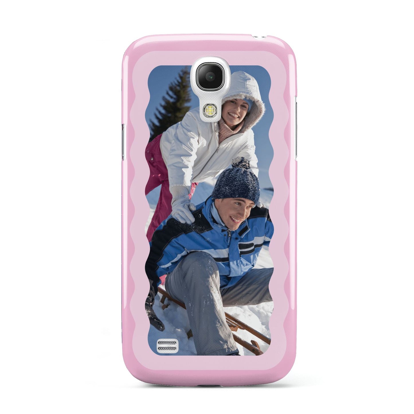 Wavy Photo Border Samsung Galaxy S4 Mini Case