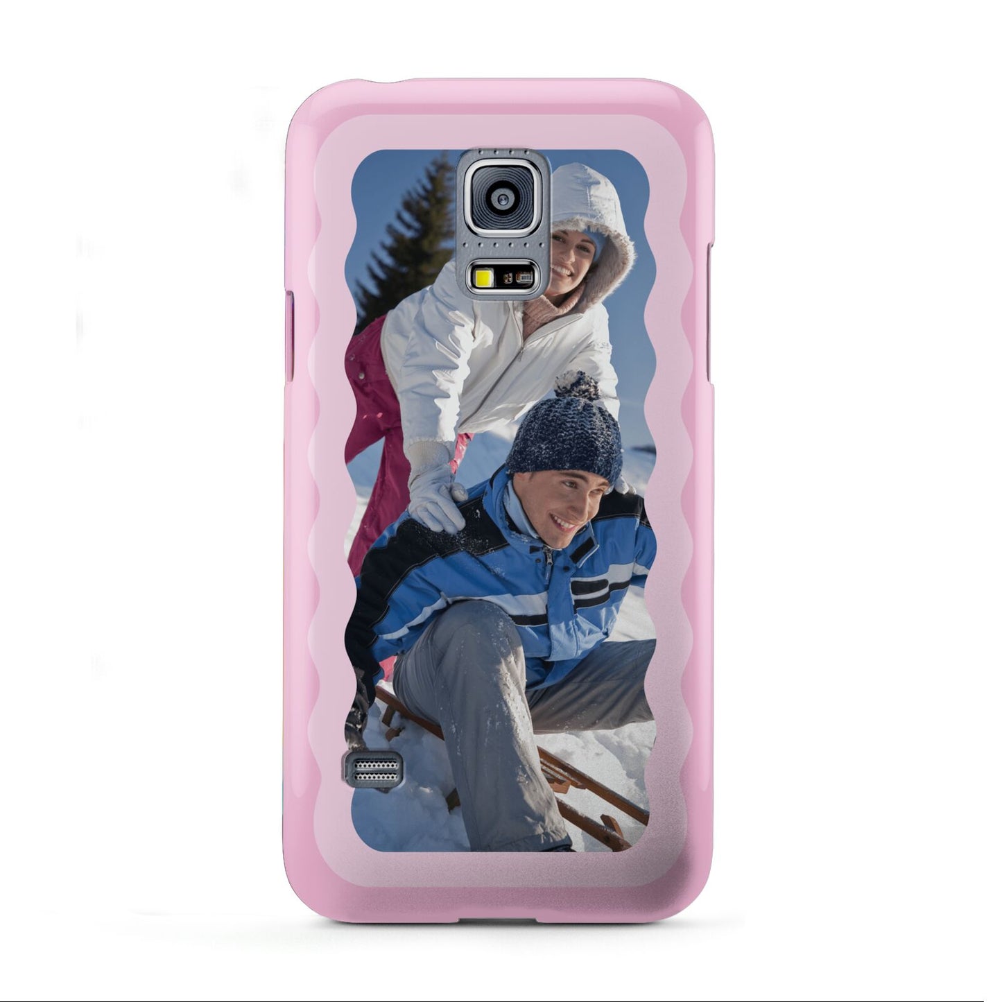 Wavy Photo Border Samsung Galaxy S5 Mini Case