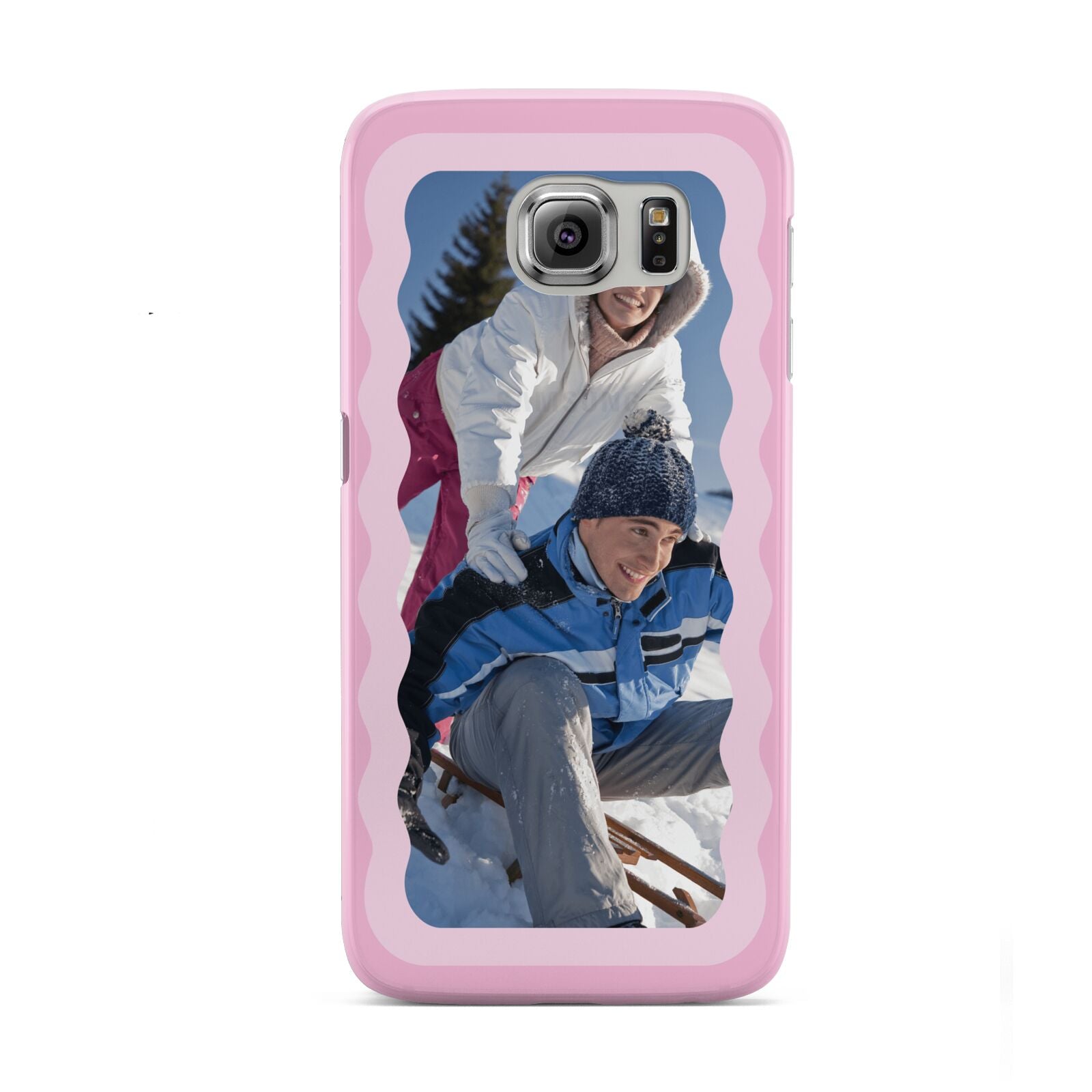 Wavy Photo Border Samsung Galaxy S6 Case