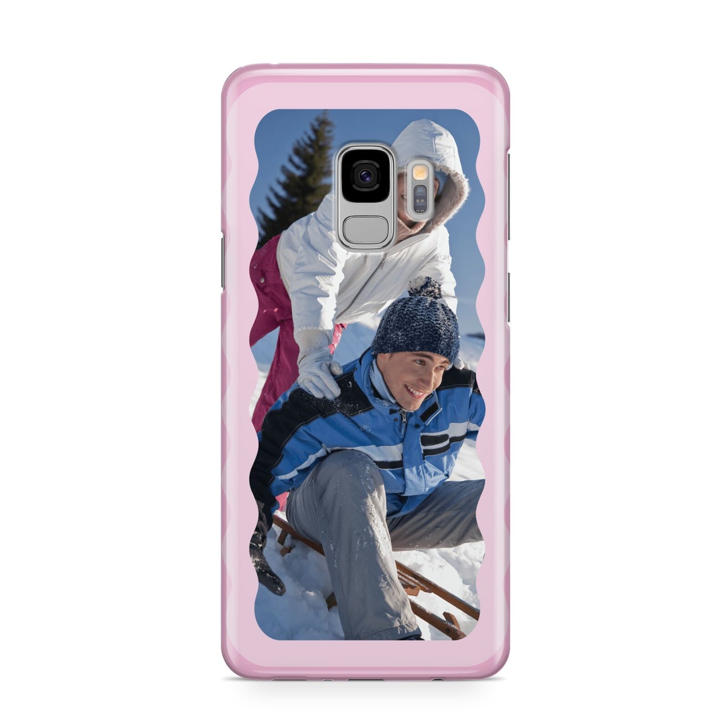 Wavy Photo Border Samsung Galaxy S9 Case