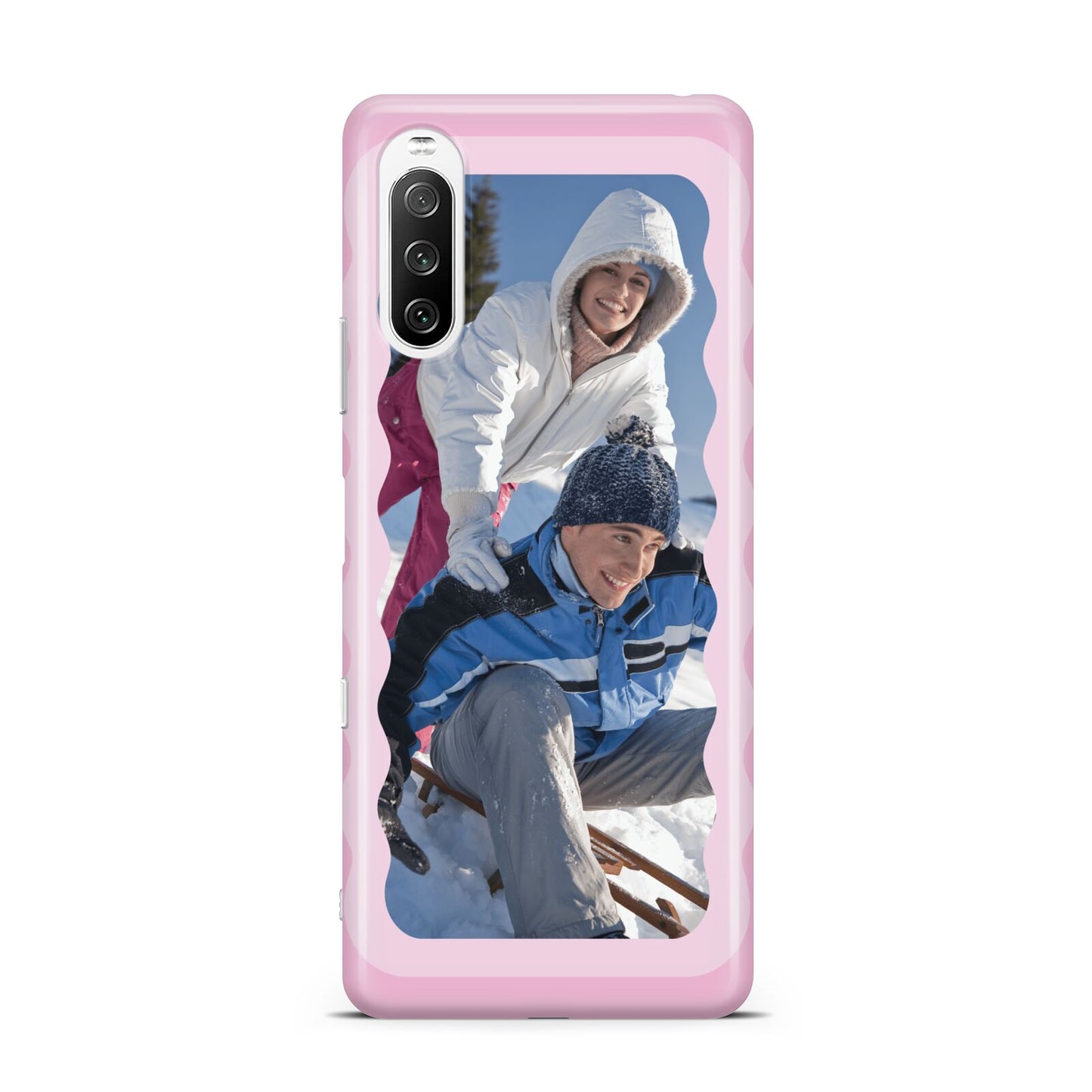 Wavy Photo Border Sony Xperia 10 III Case