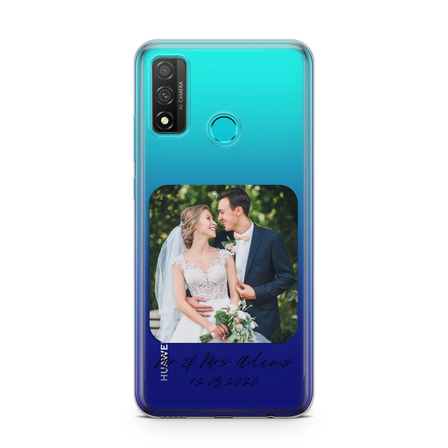 Wedding Photo Upload Keepsake with Text Huawei P Smart 2020