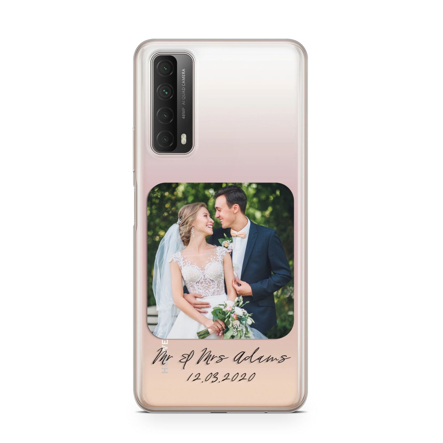 Wedding Photo Upload Keepsake with Text Huawei P Smart 2021