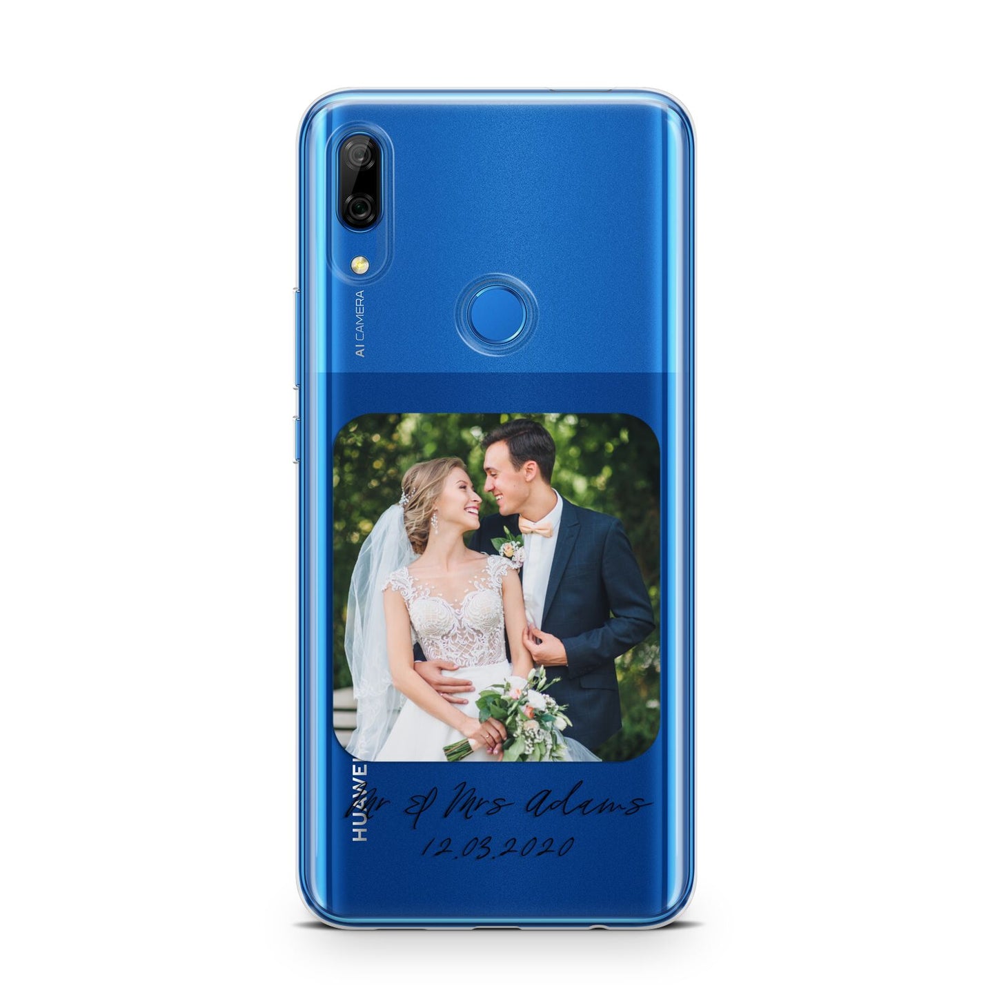 Wedding Photo Upload Keepsake with Text Huawei P Smart Z