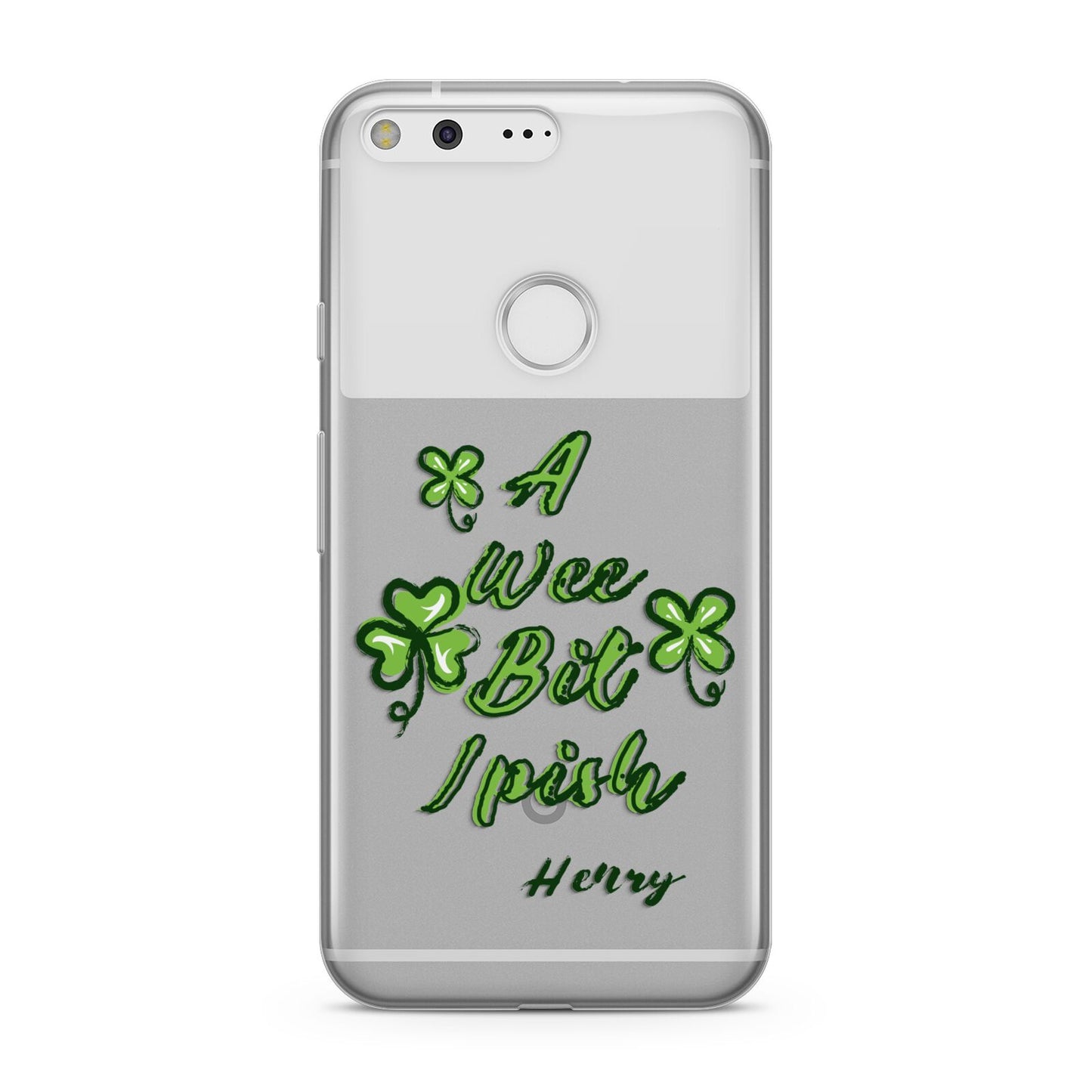 Wee Bit Irish Personalised Google Pixel Case